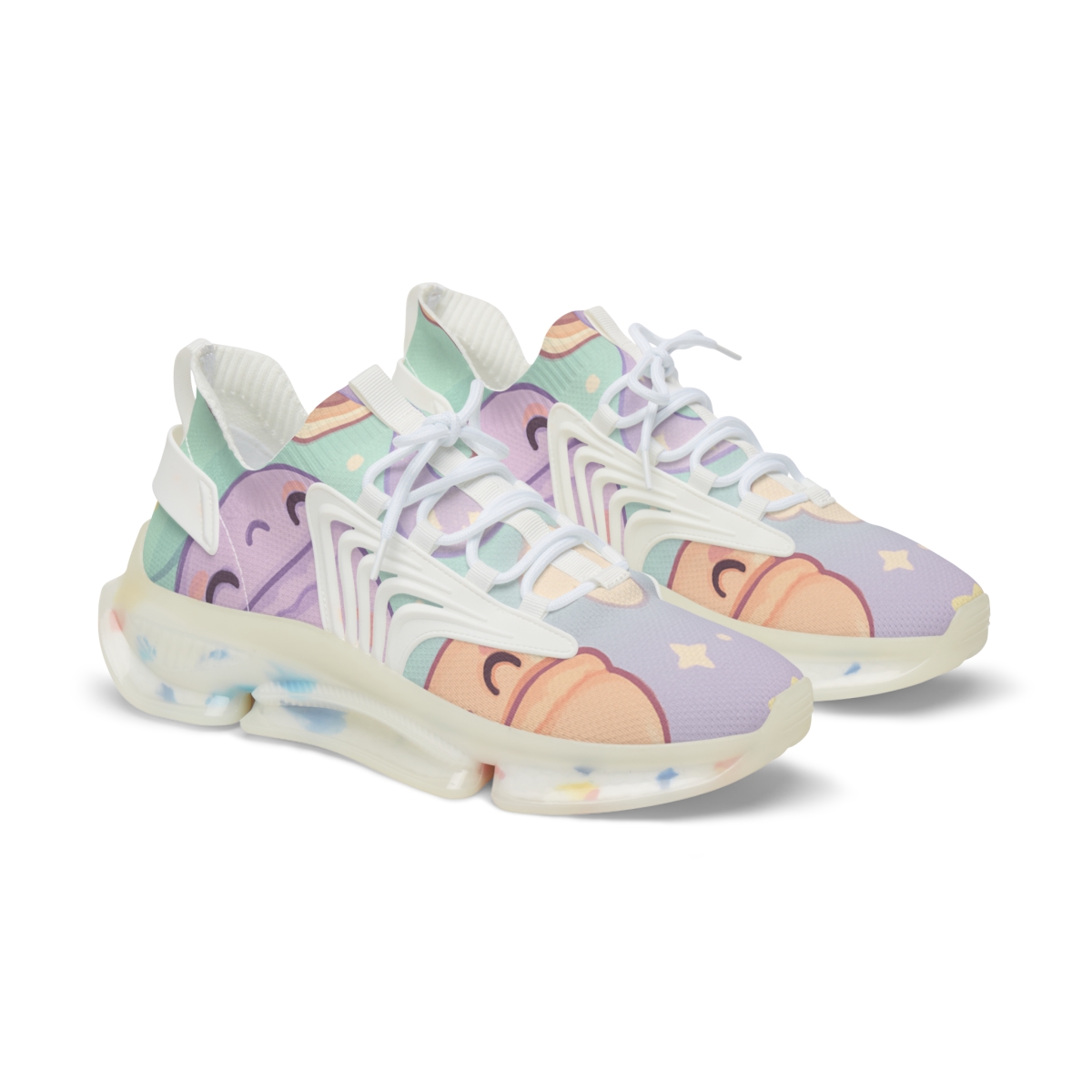 Cosmic Macaron Comet Cafe trendy fashion sneakers