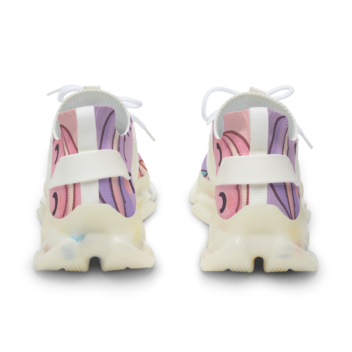 Cosmic Macaron Comet Parade personalized athletic sneakers