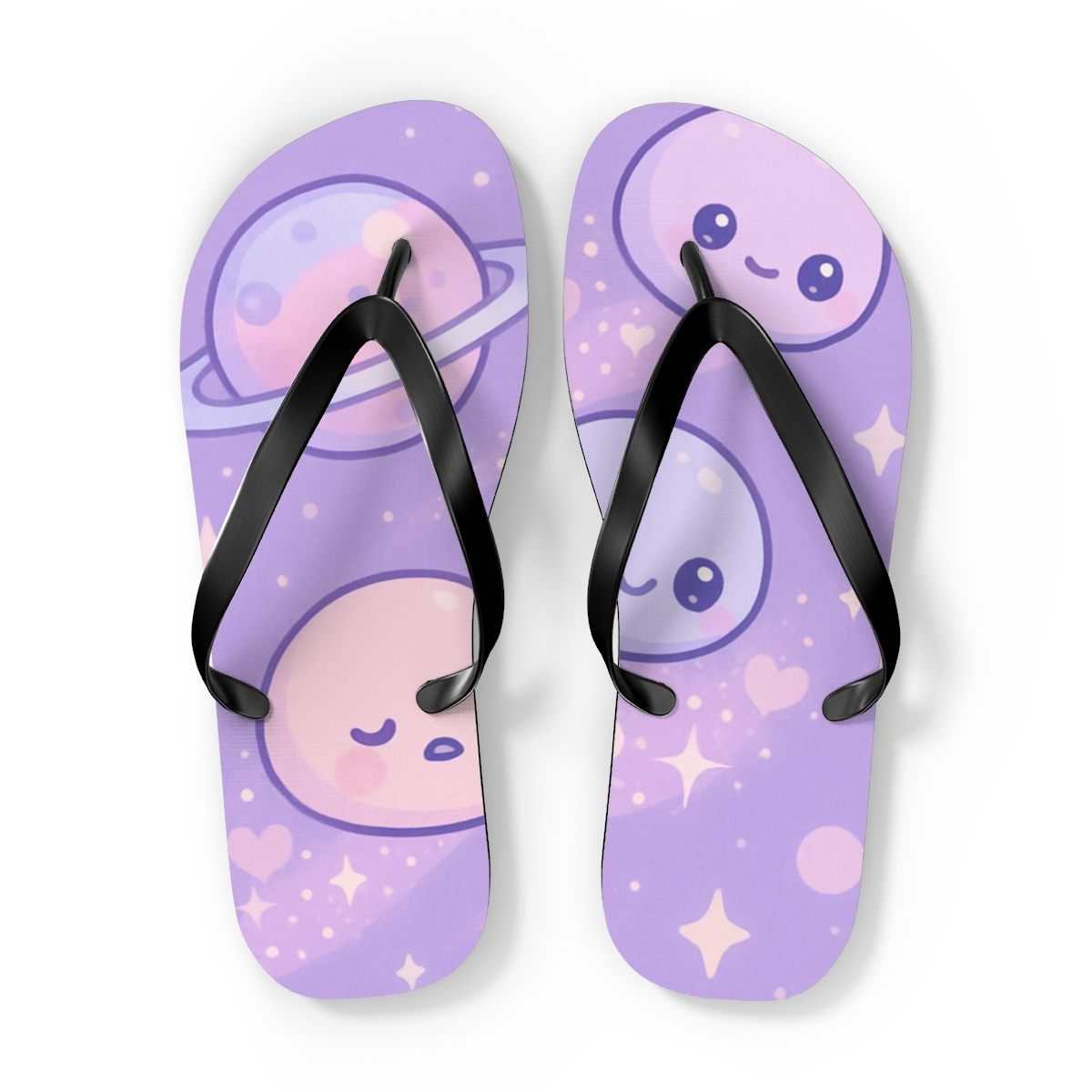 Cosmic Mochi Meteor Parade comfortable casual flip flops