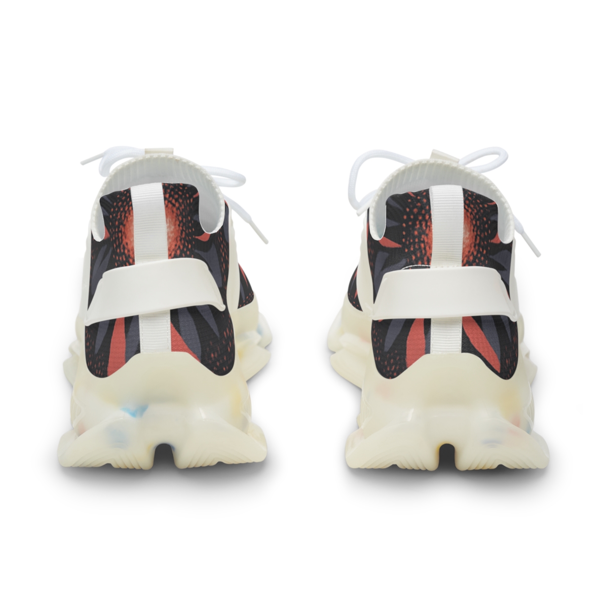 Cosmic Peony Starburst Array personalized athletic sneakers