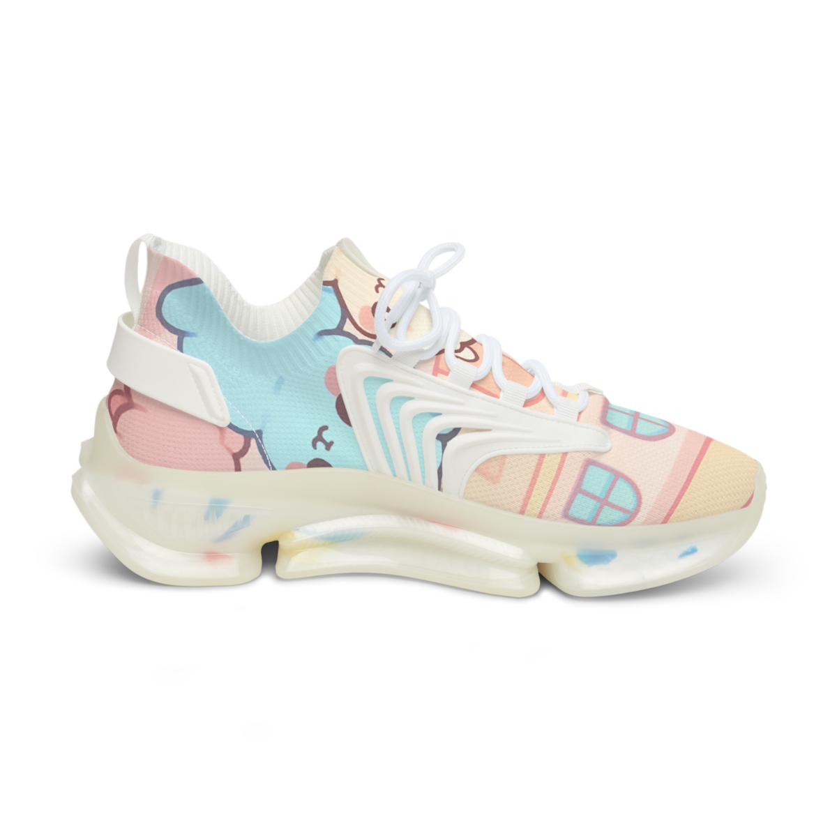 Cotton Candy Alpaca Parade stylish casual sneakers