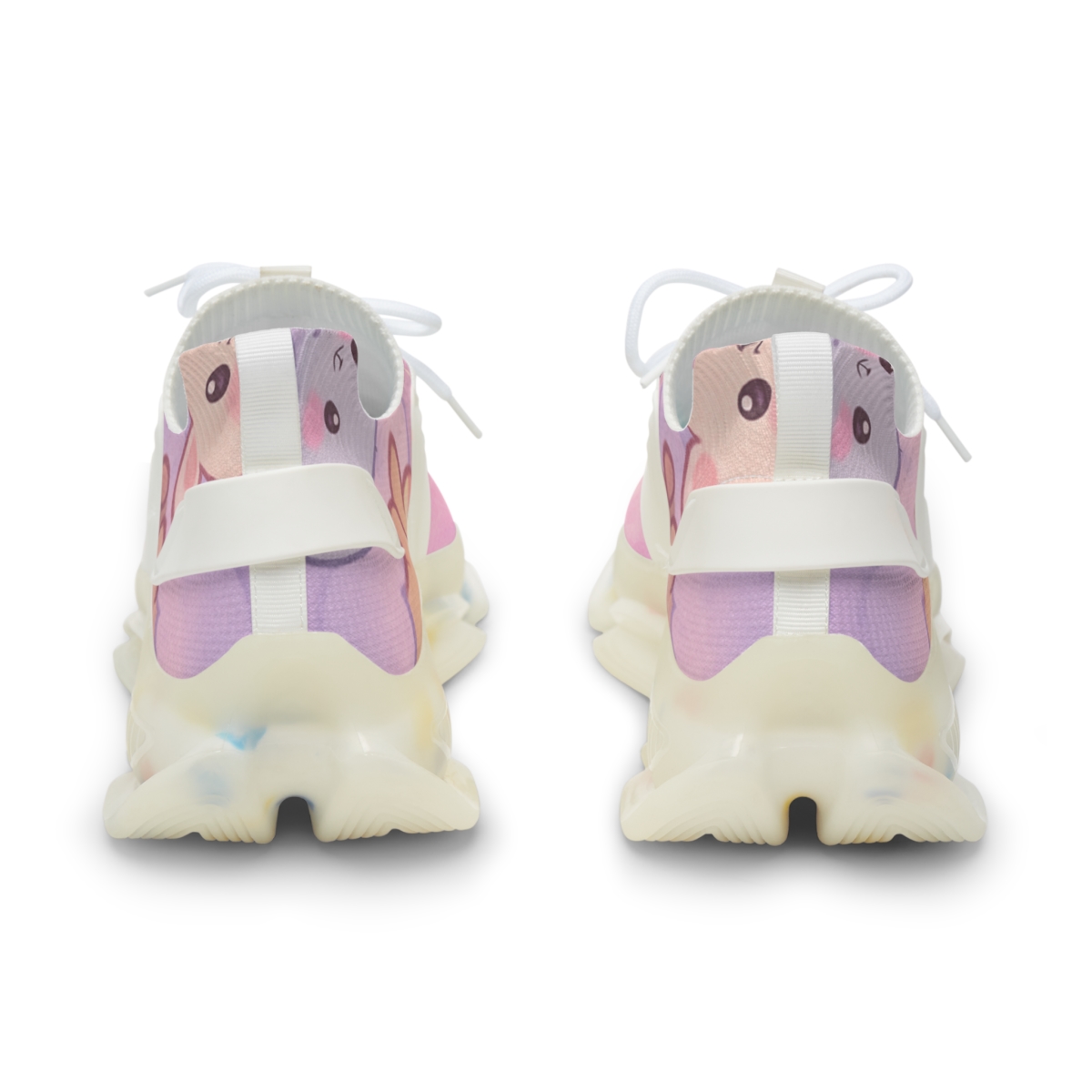 Cotton Candy Moon Critters trendy fashion sneakers