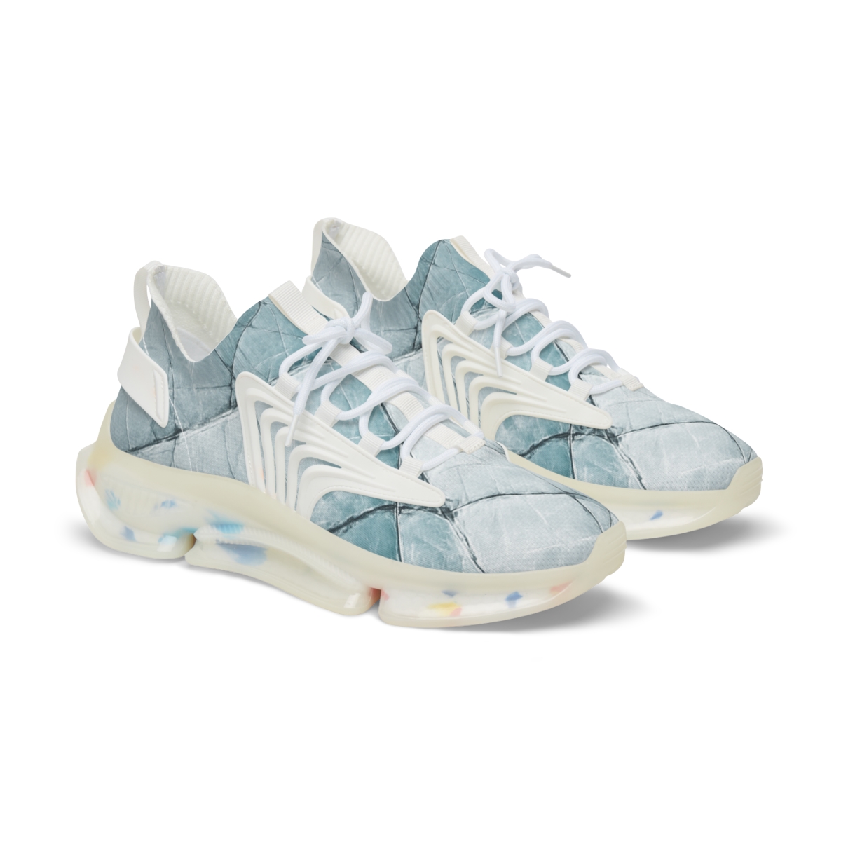 Crystal Shear Lattice comfortable running sneakers