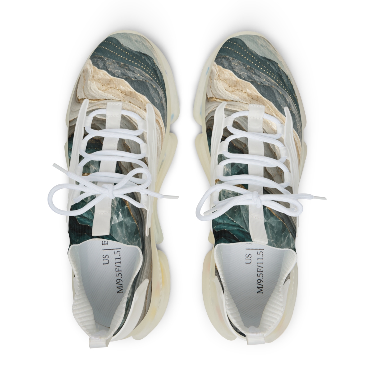 Crystalline Drift Fold Array trendy fashion sneakers [AI-57691e48-98a7c56c8992]