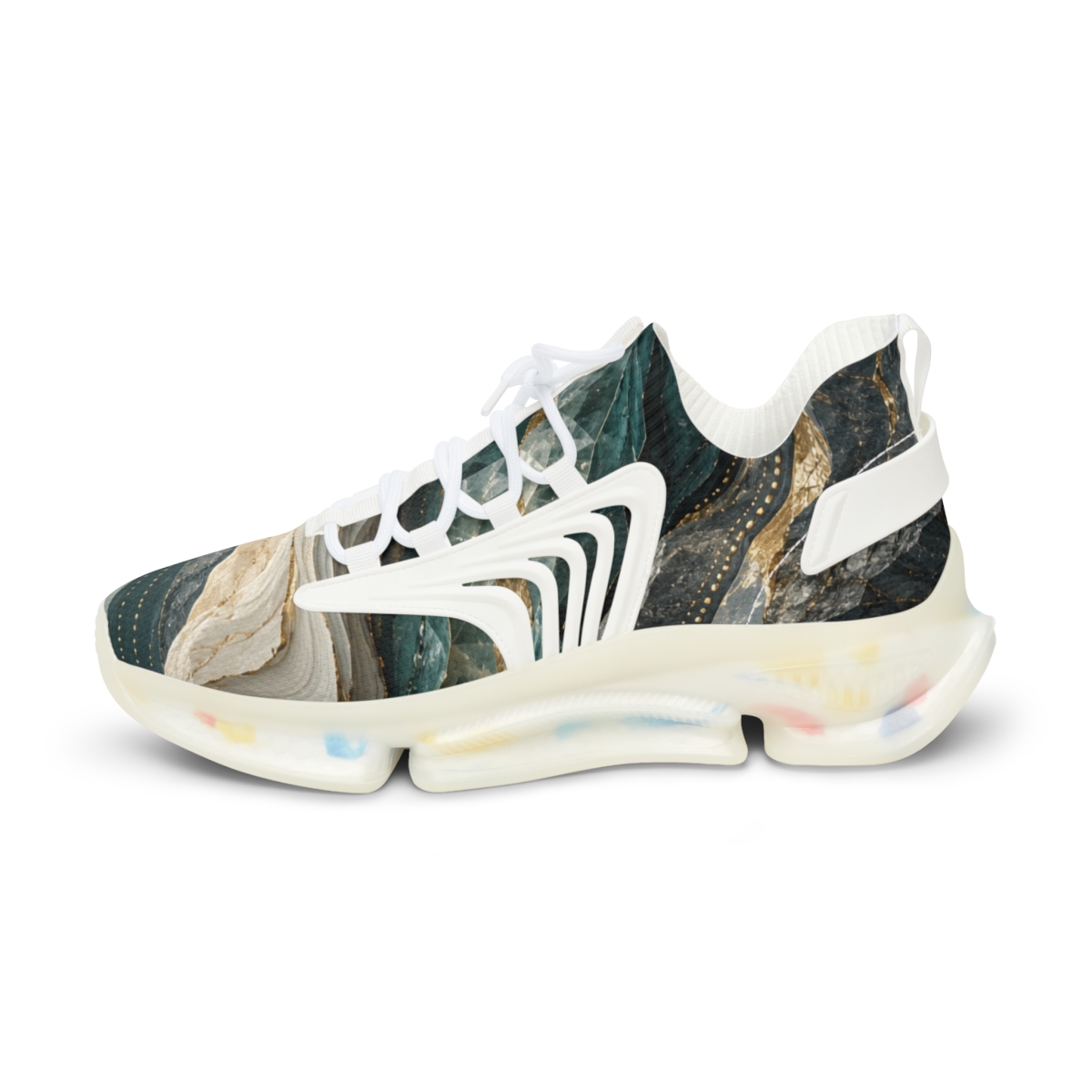Crystalline Drift Fold Array trendy fashion sneakers [AI-57691e48-c55c206216fa]