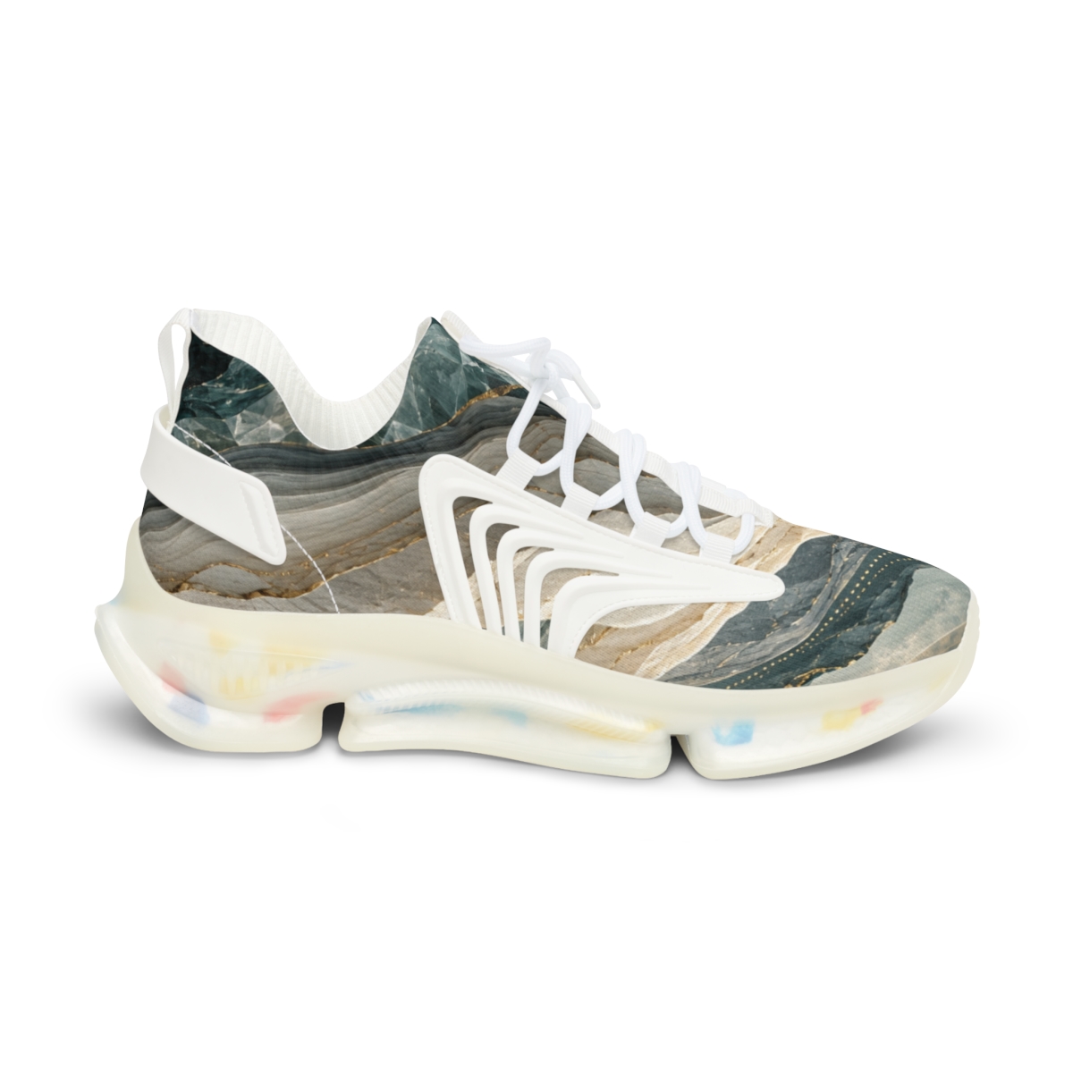 Crystalline Drift Fold Array trendy fashion sneakers [AI-57691e48-1ab4ee577725]