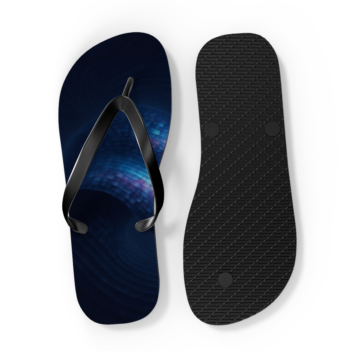 Cuttlefish Chromatic Cipher unique graphic flip flops