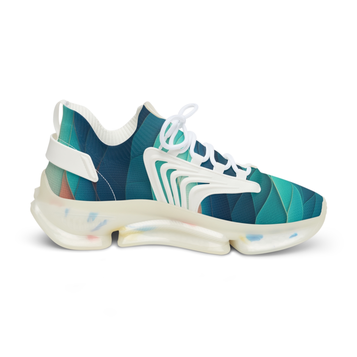 Cuttlefish Chromatic Code personalized athletic sneakers