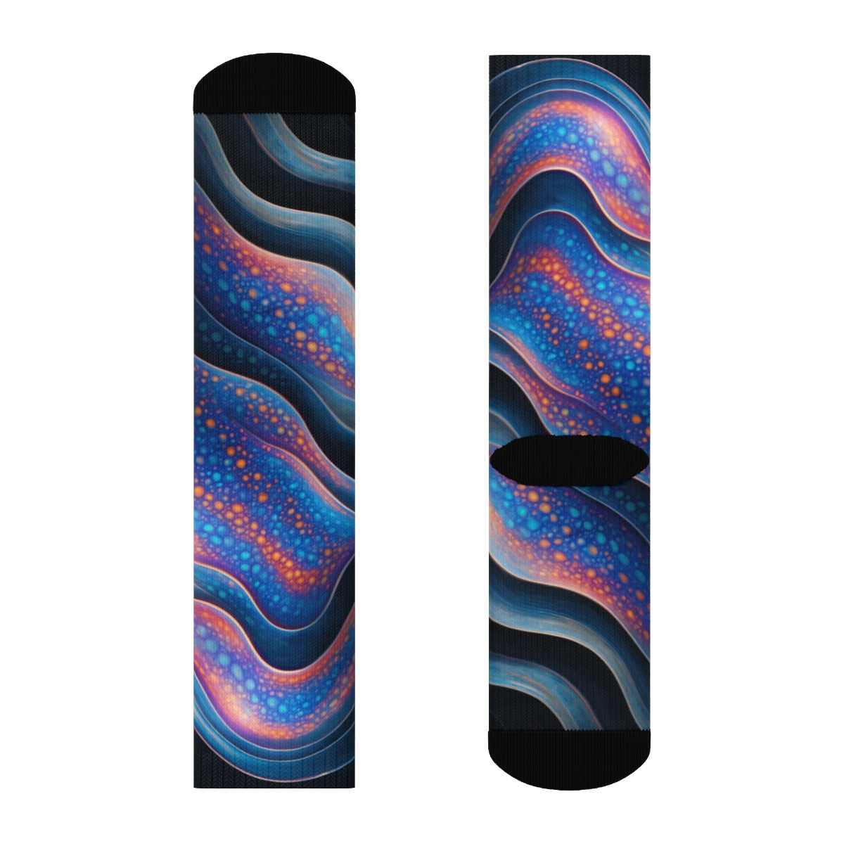 Cuttlefish Chromatic Veil designer logo socks
