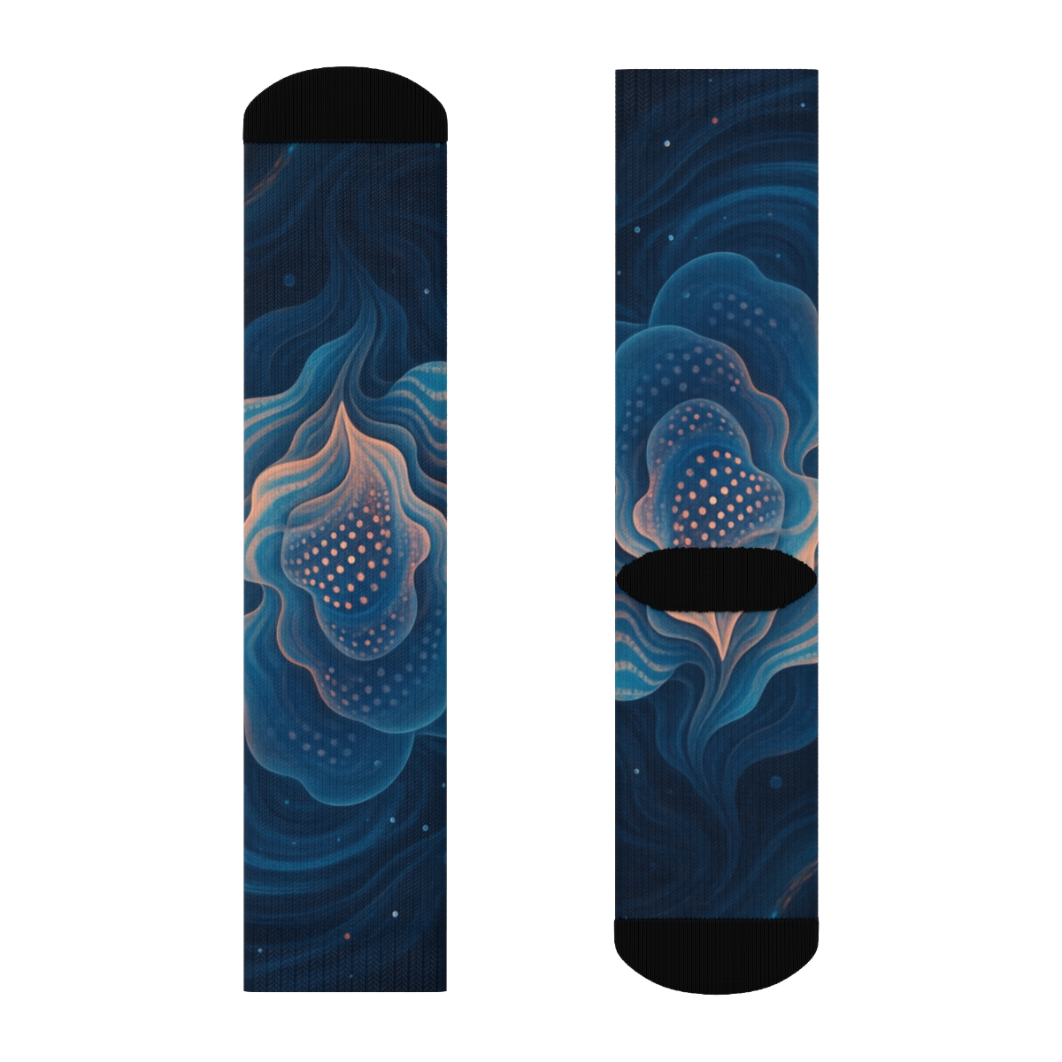 Cuttlefish Cipher Bloom custom socks