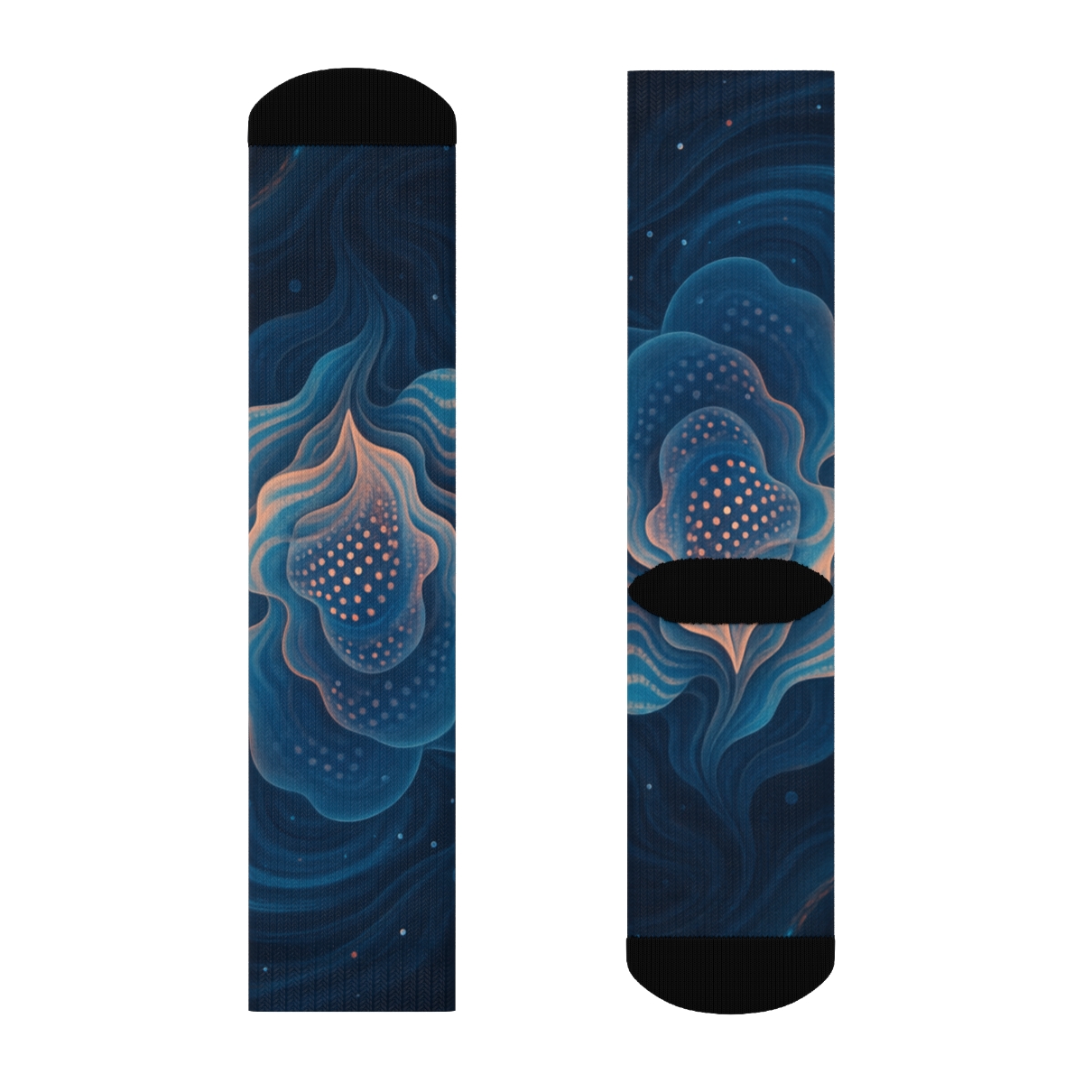 Cuttlefish Cipher Bloom custom socks
