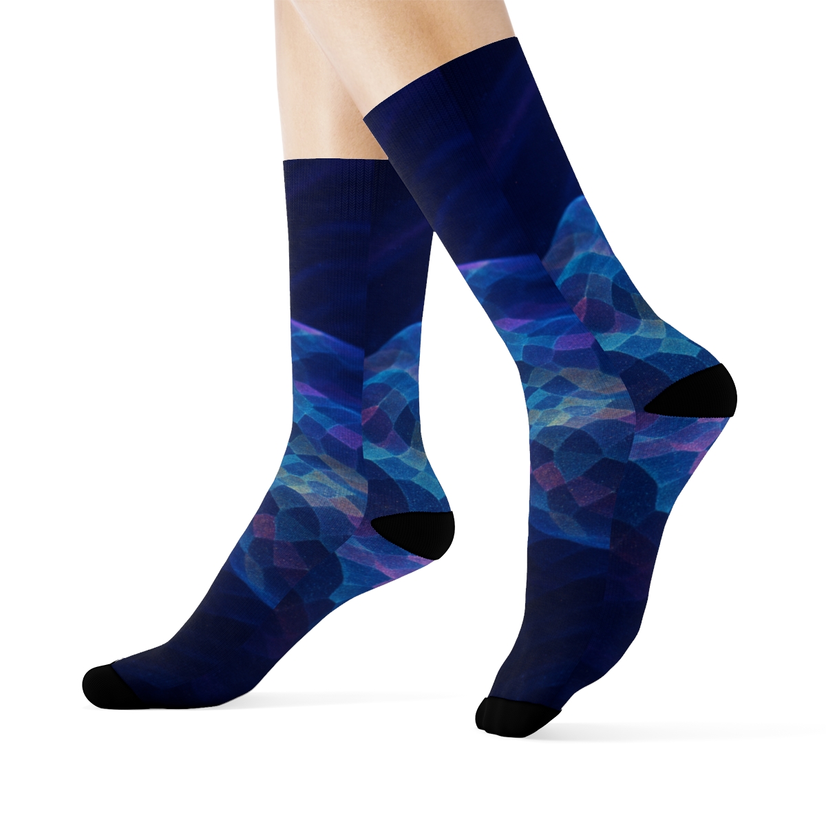Cuttlefish Prism Pulse stylish patterned socks