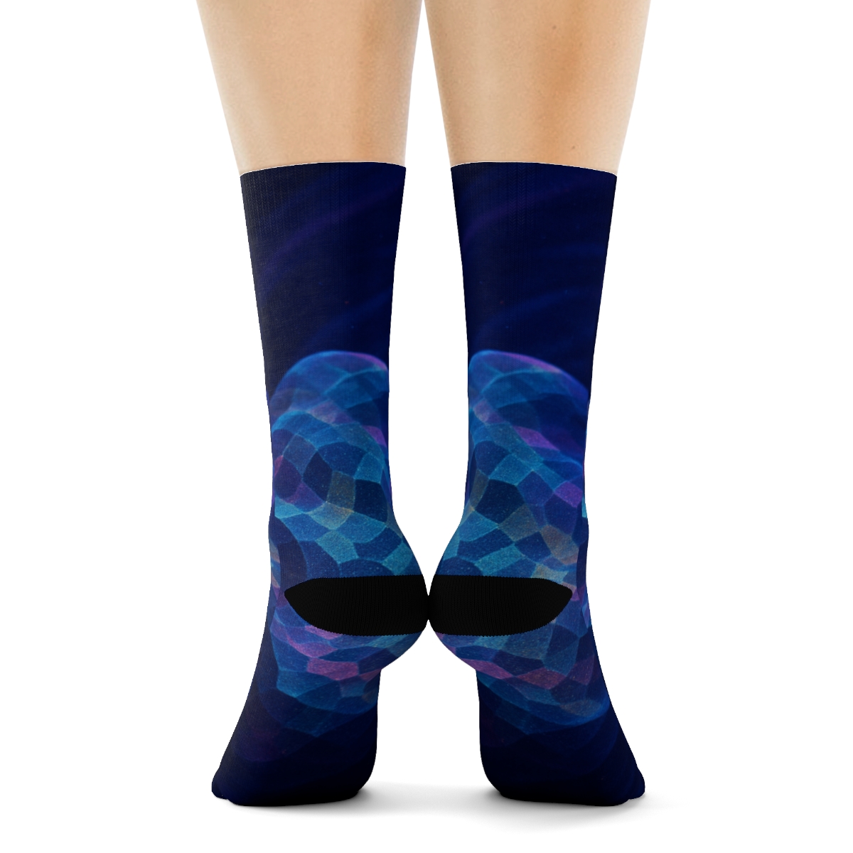 Cuttlefish Prism Pulse stylish patterned socks
