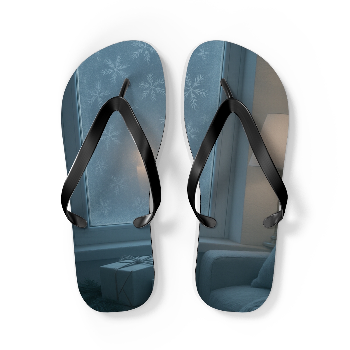 Frosted Serenity Flip Flops