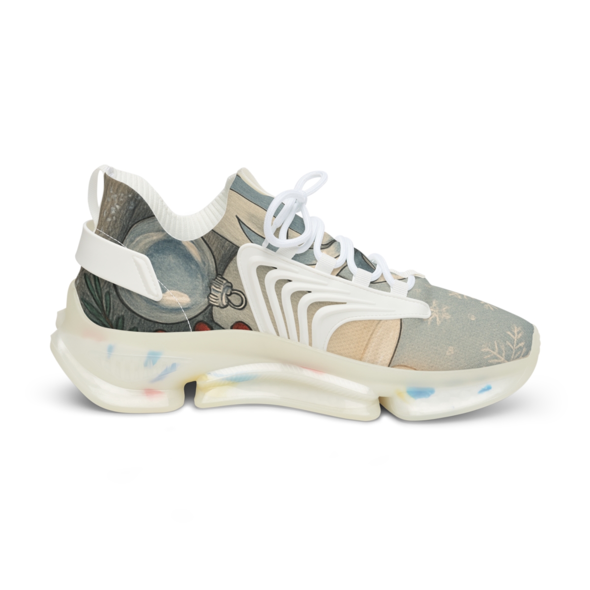 Winter Solstice Frost And Ribbon Wrap premium sport sneakers