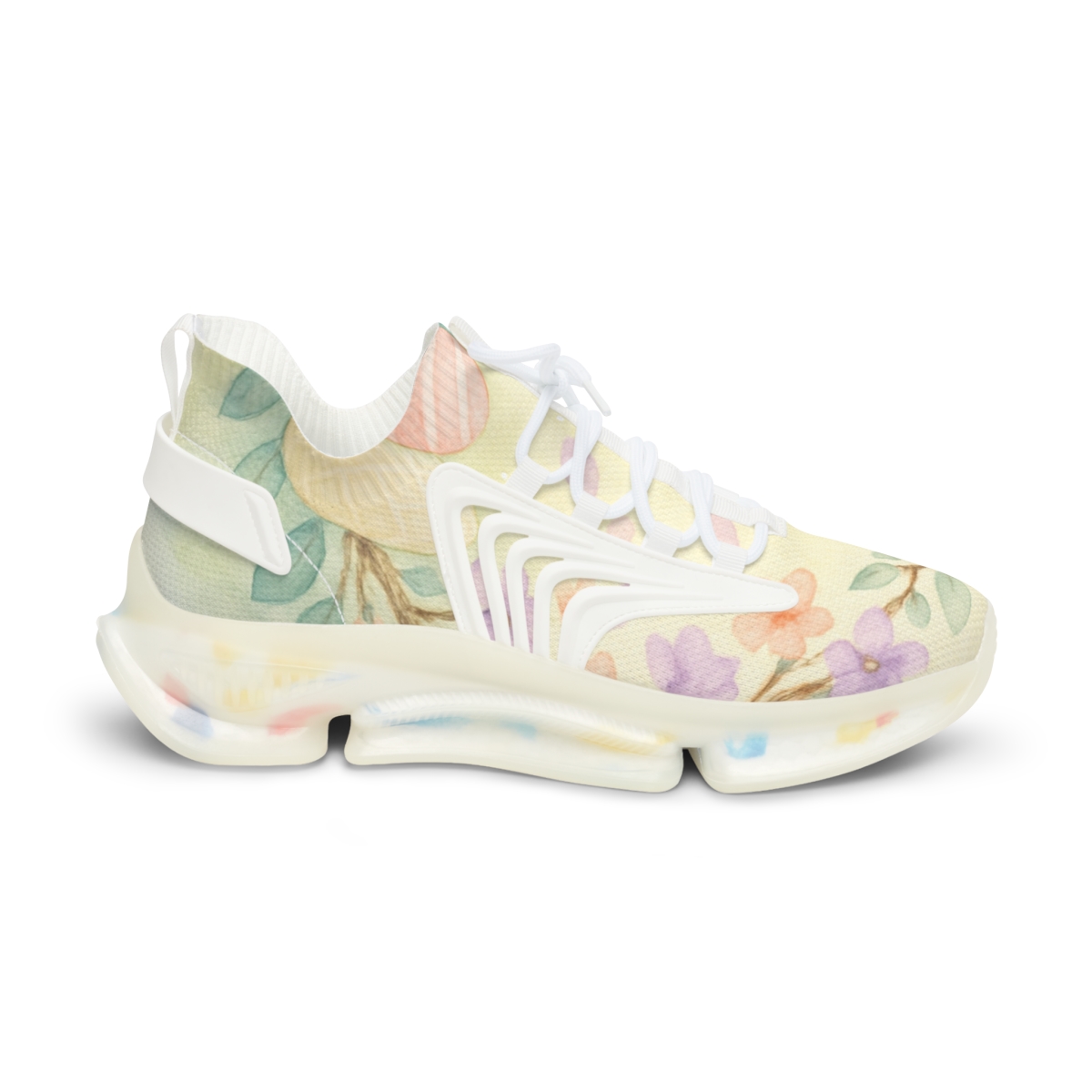 Spring Eggshell Blossom Auroras premium sport sneakers