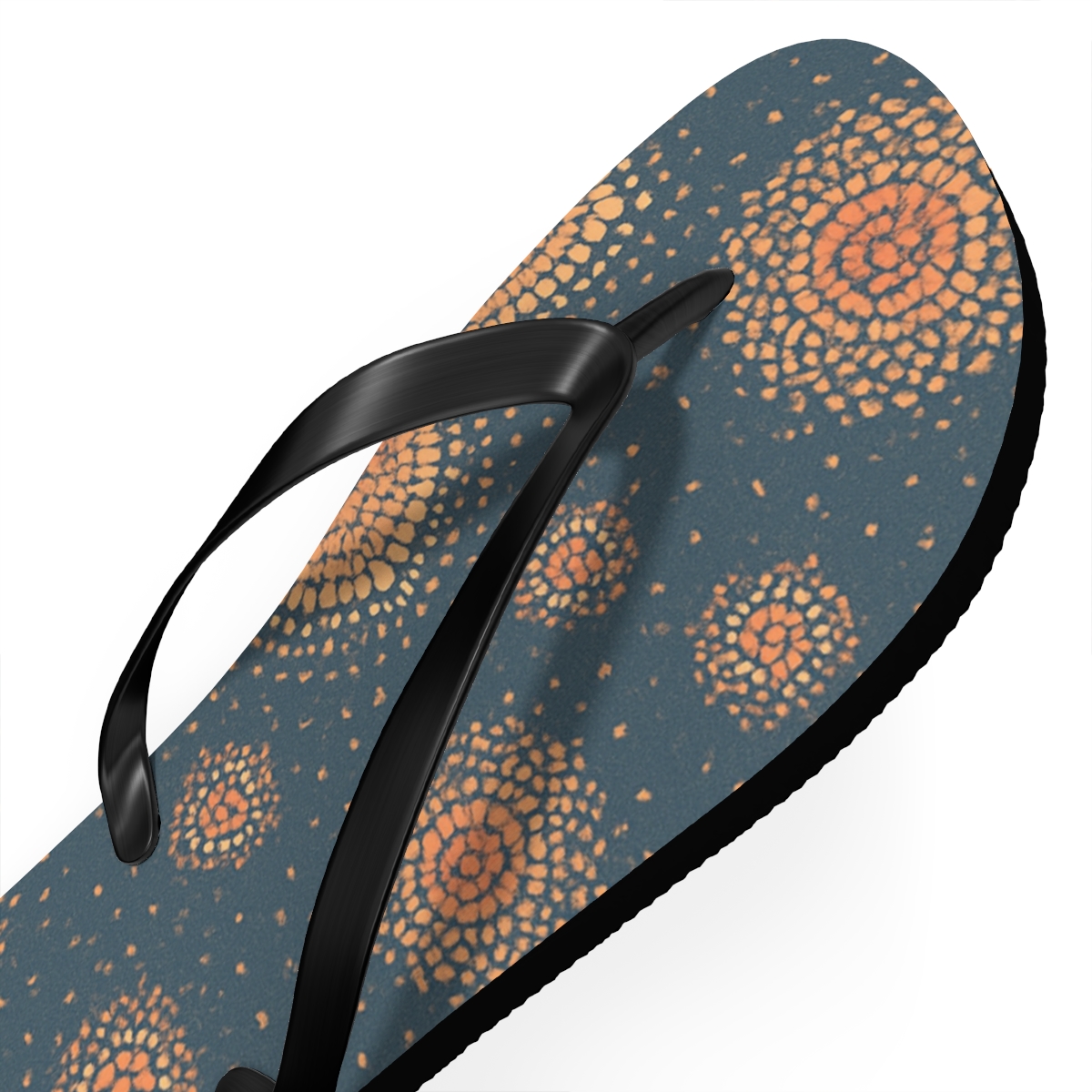 Ranunculus Halo Dot Array stylish summer flip flops