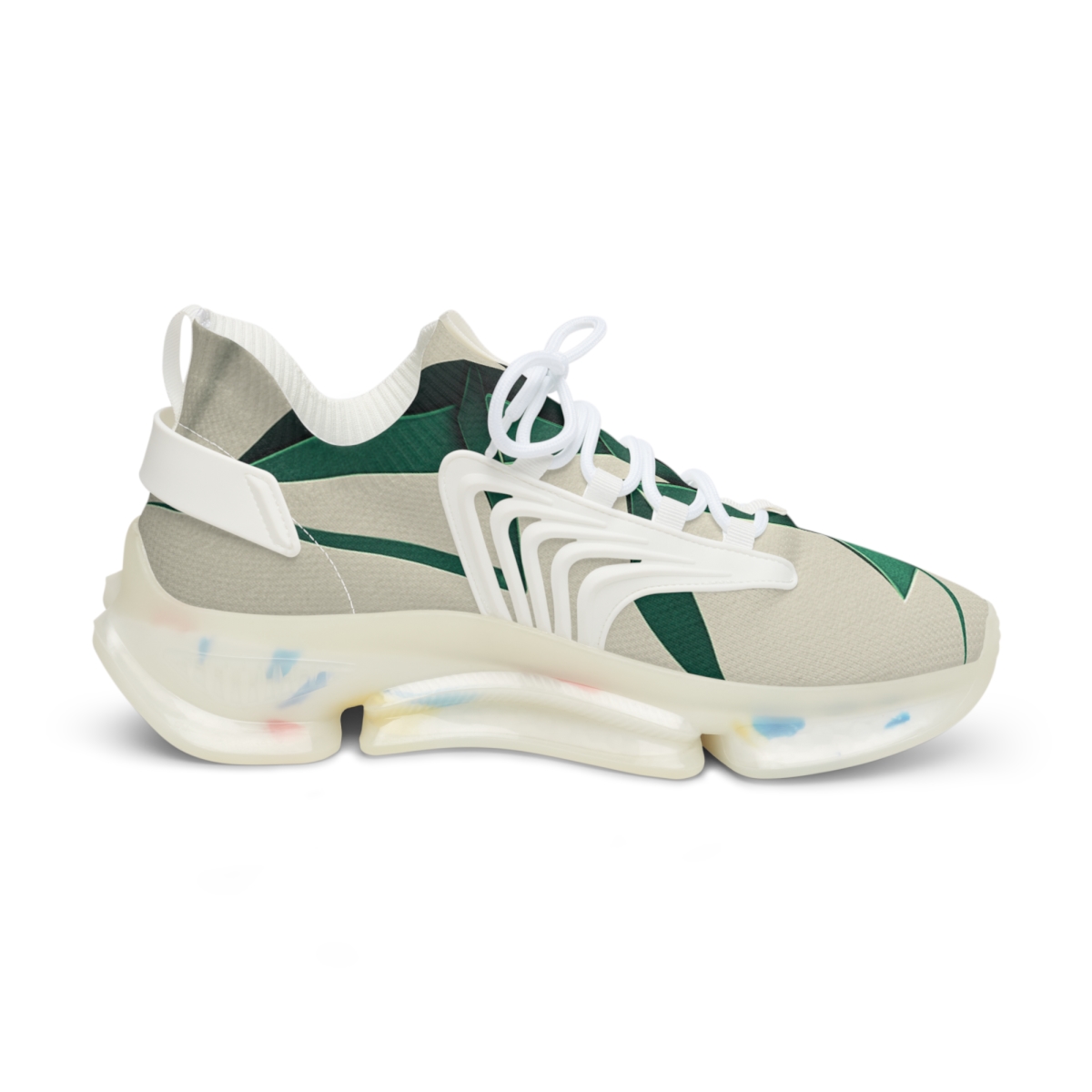 Praying Mantis Origami Stillness custom sneakers