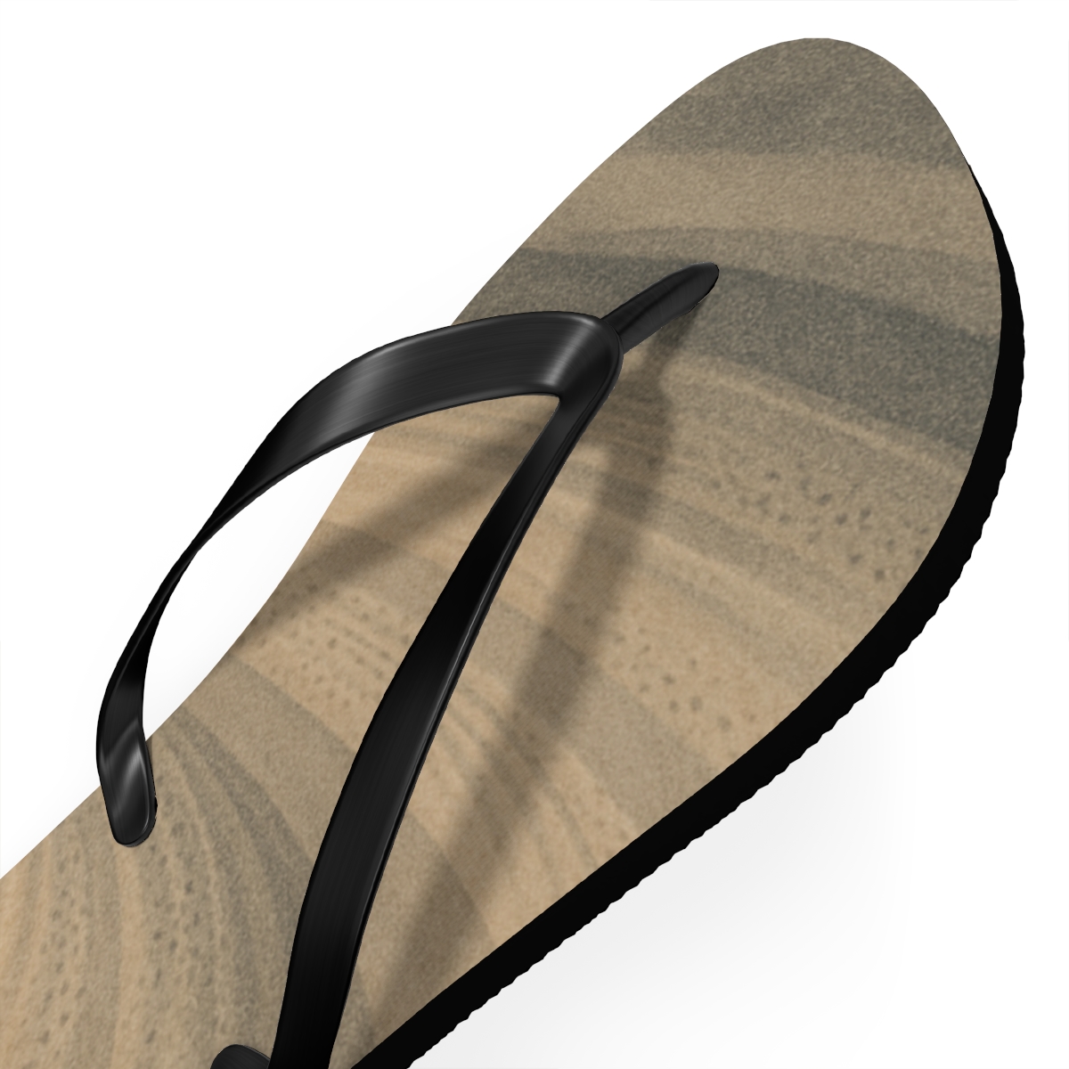 Wind Sculpted Arc Weave colorful rubber flip flops