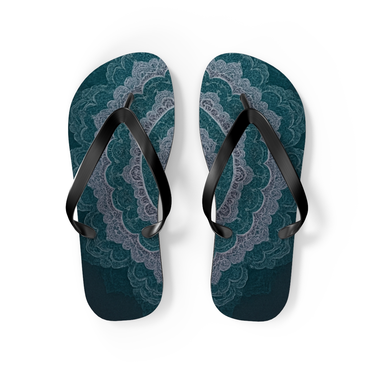 Celestial Wave Harmony Flip Flops
