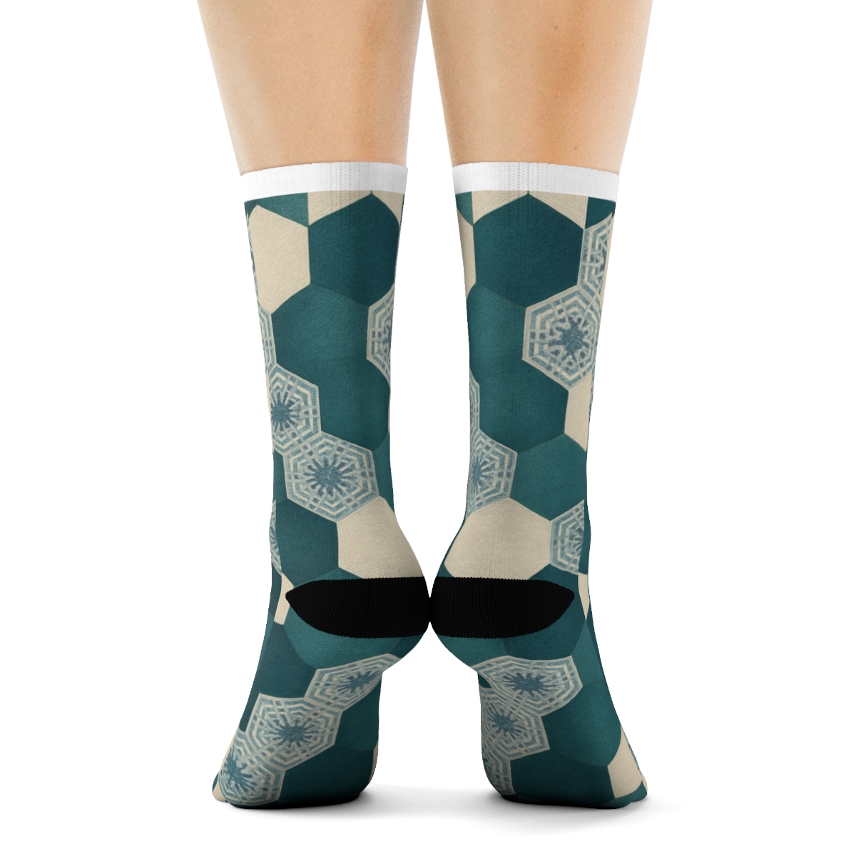 Urban Geometry Crew Socks