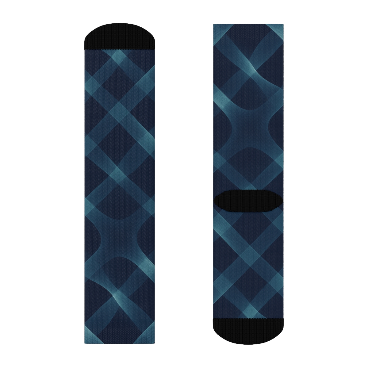 Moire Orbit Weave trendy colorful socks