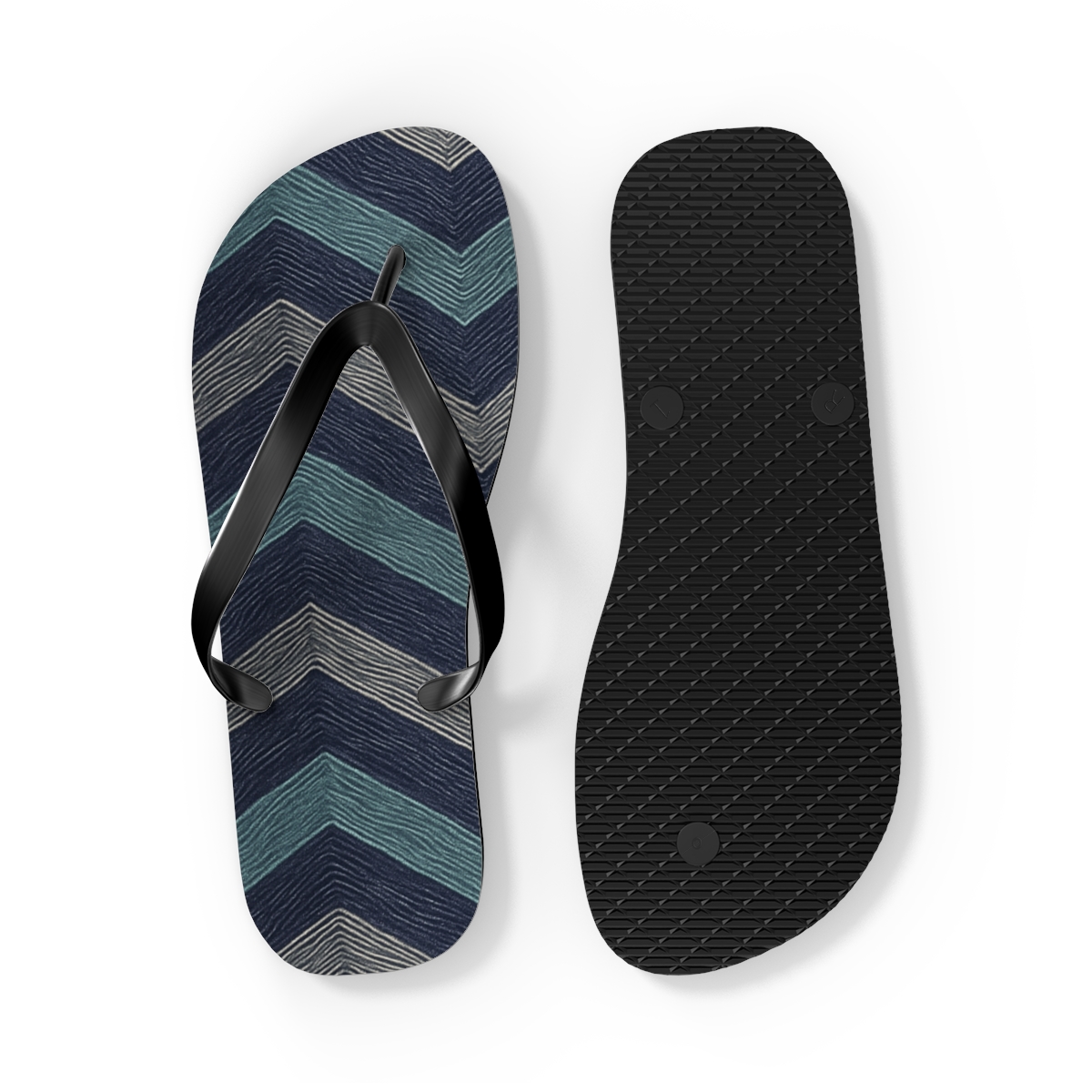 Tidal Wave Pattern Flip Flops