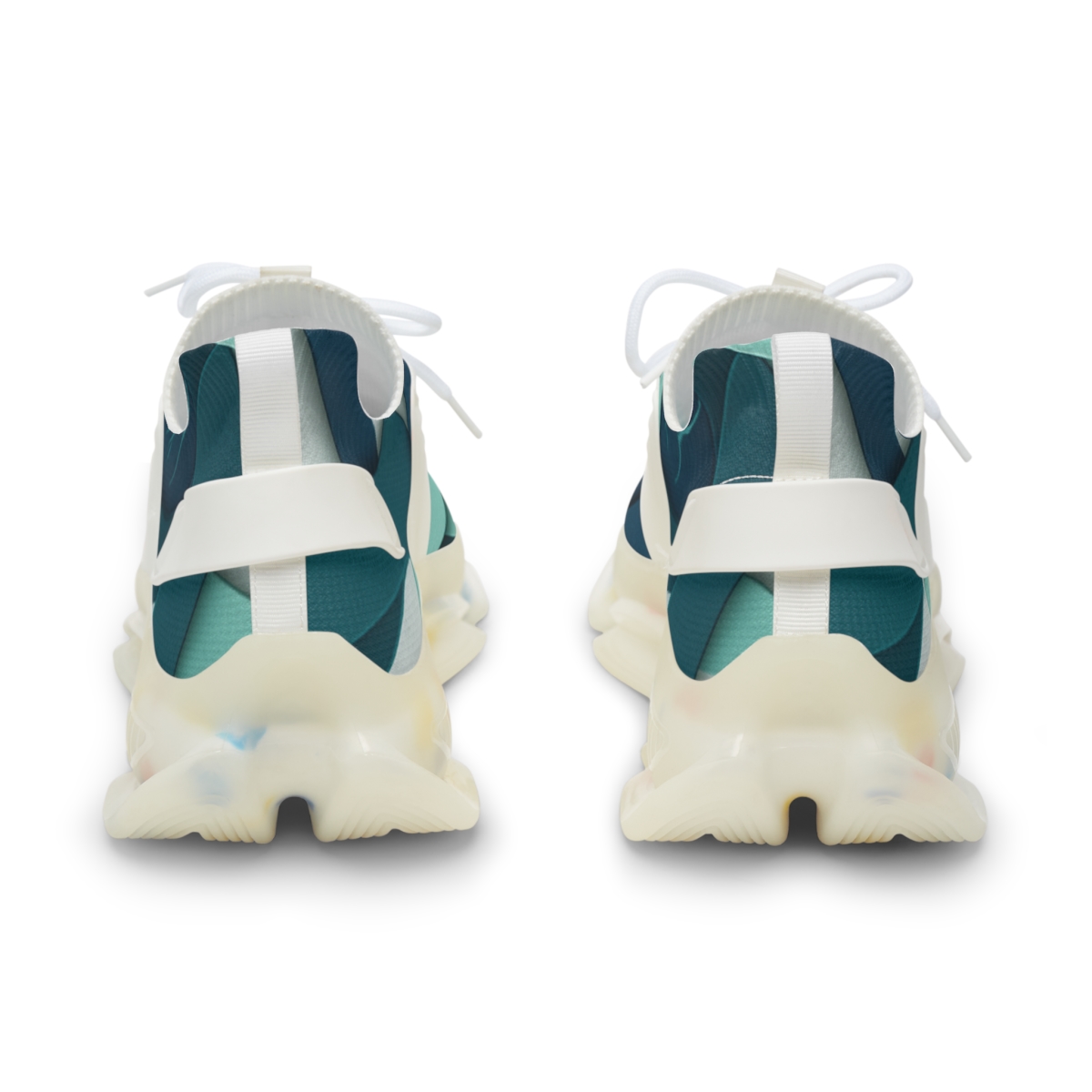 Camellia Ribbon Lattice comfortable running sneakers