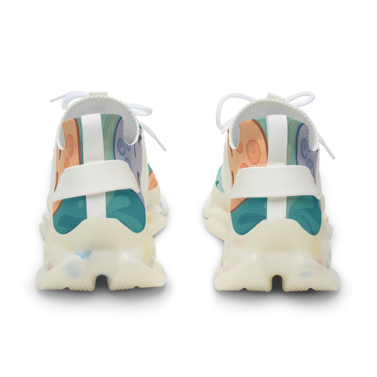 Sleepy Bubble Tea Sea Creatures comfortable running sneakers