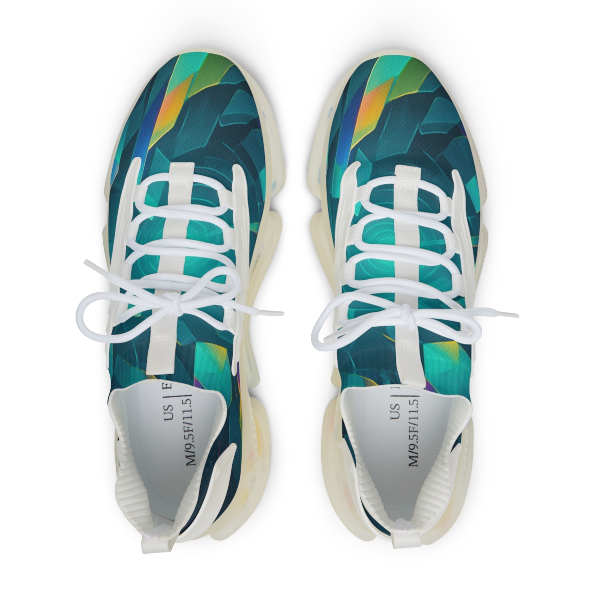 Prismatic Mantis Shrimp Pulse unique printed sneakers