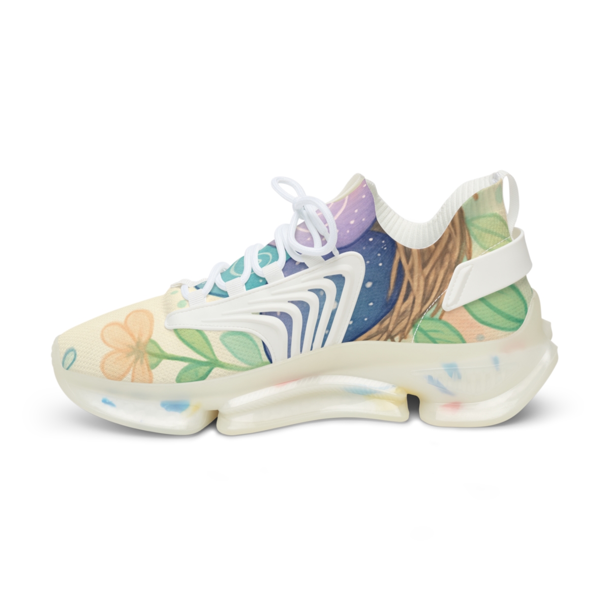 Spring Eggshell Nebula Bloom lifestyle sneakers
