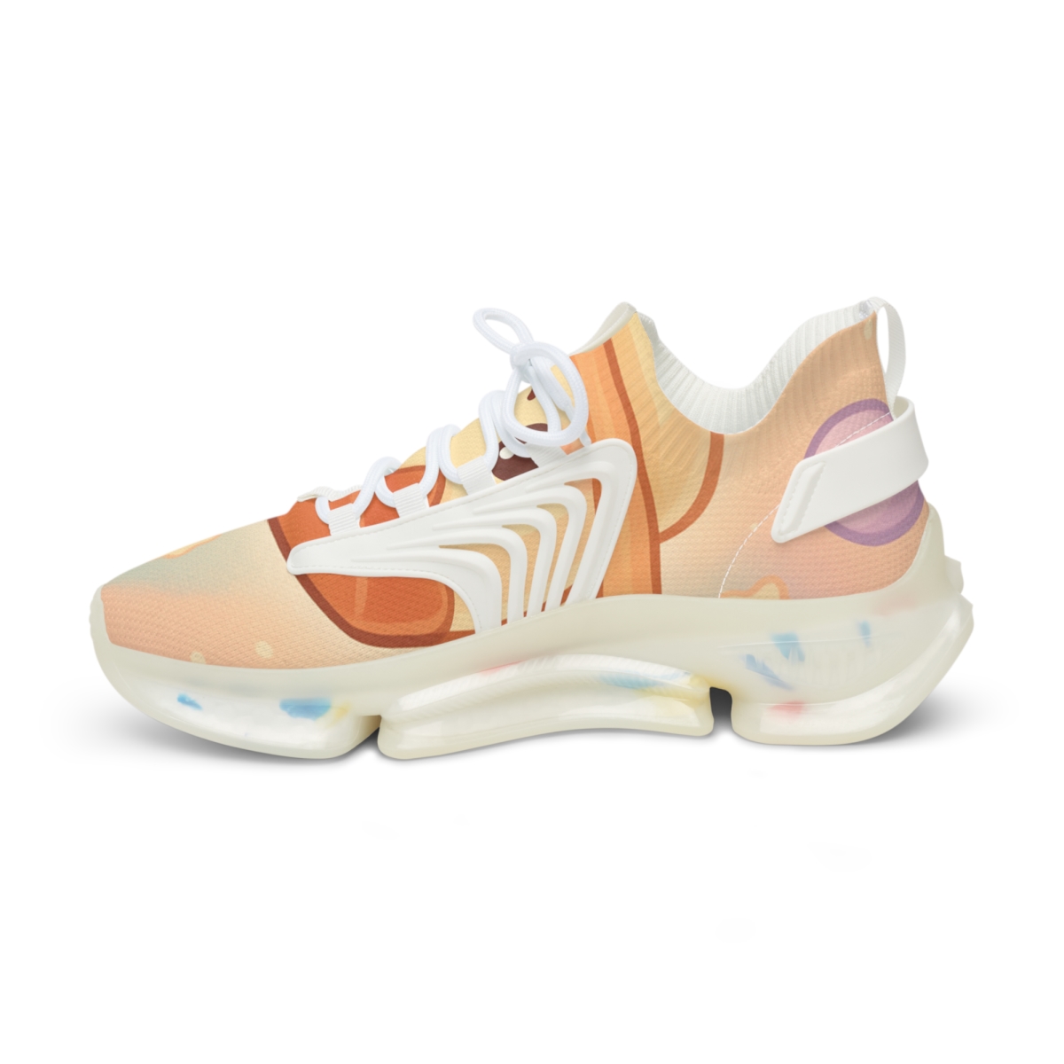 Pastel Planet Pudding Pals custom sneakers