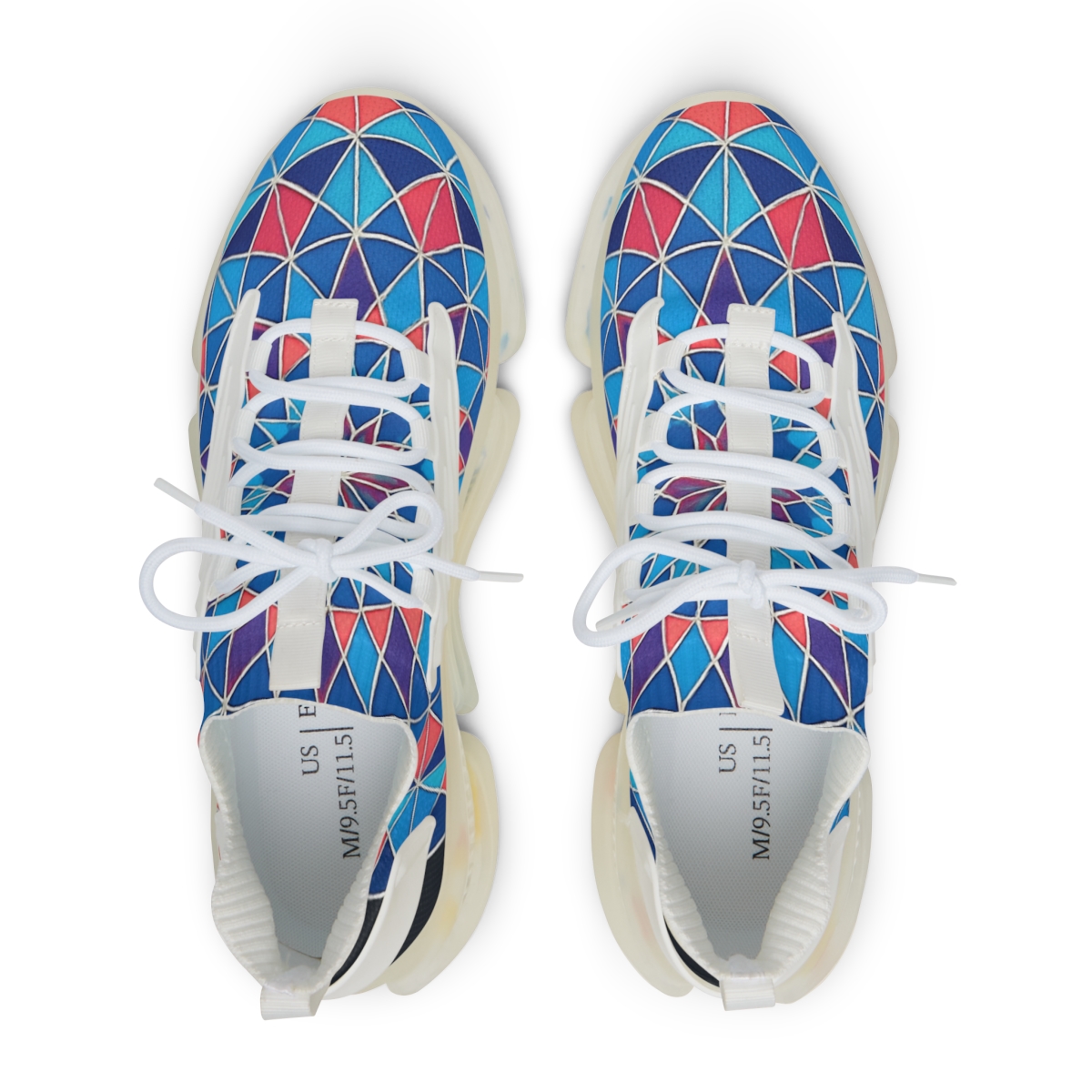 Prismatic Ring Mosaic stylish casual sneakers