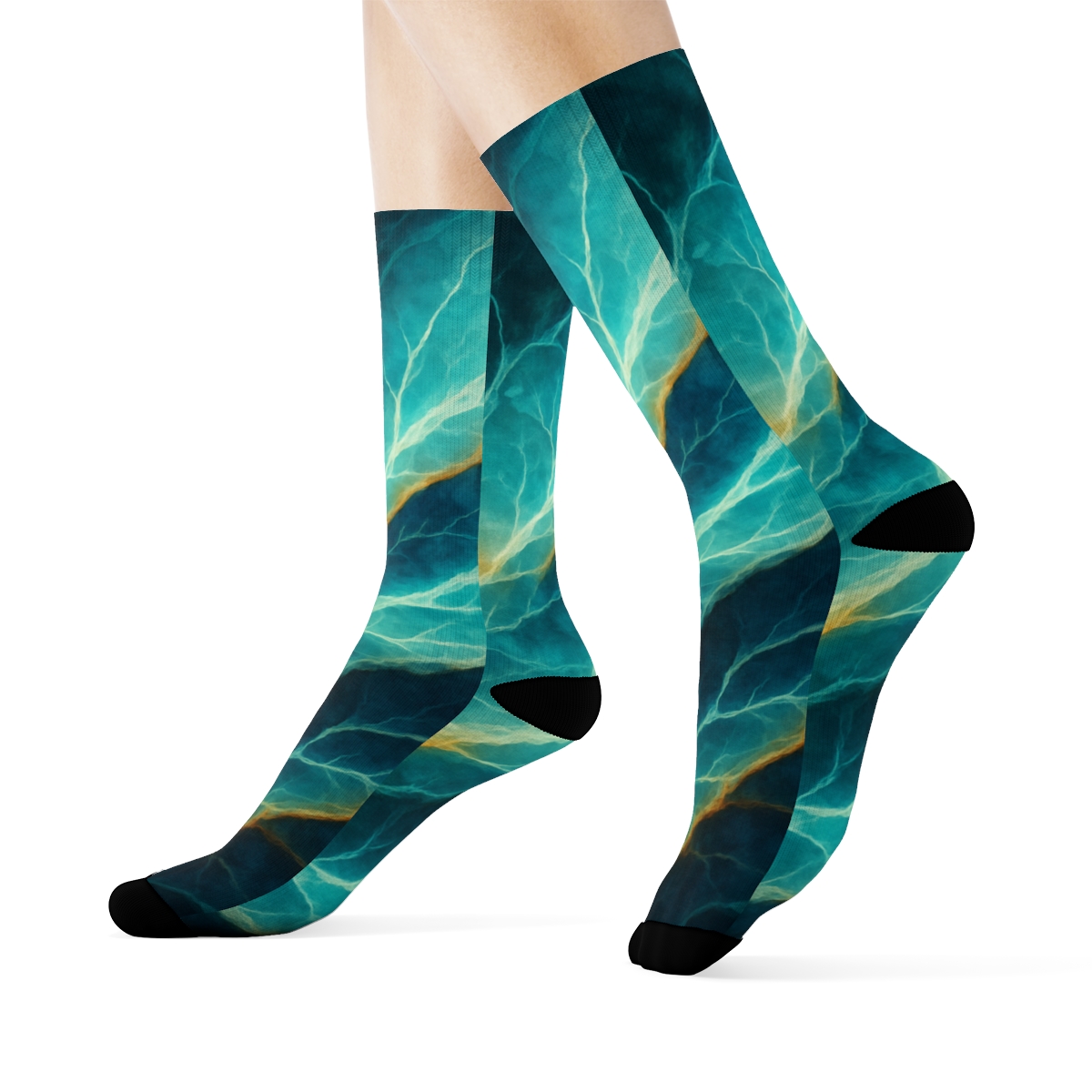 Prism Vein Cascade warm winter socks
