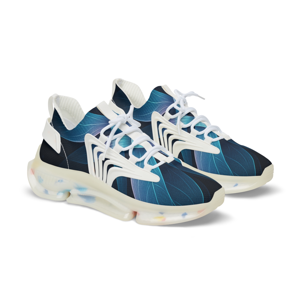 Orchid Vein Holograph Weave lifestyle sneakers