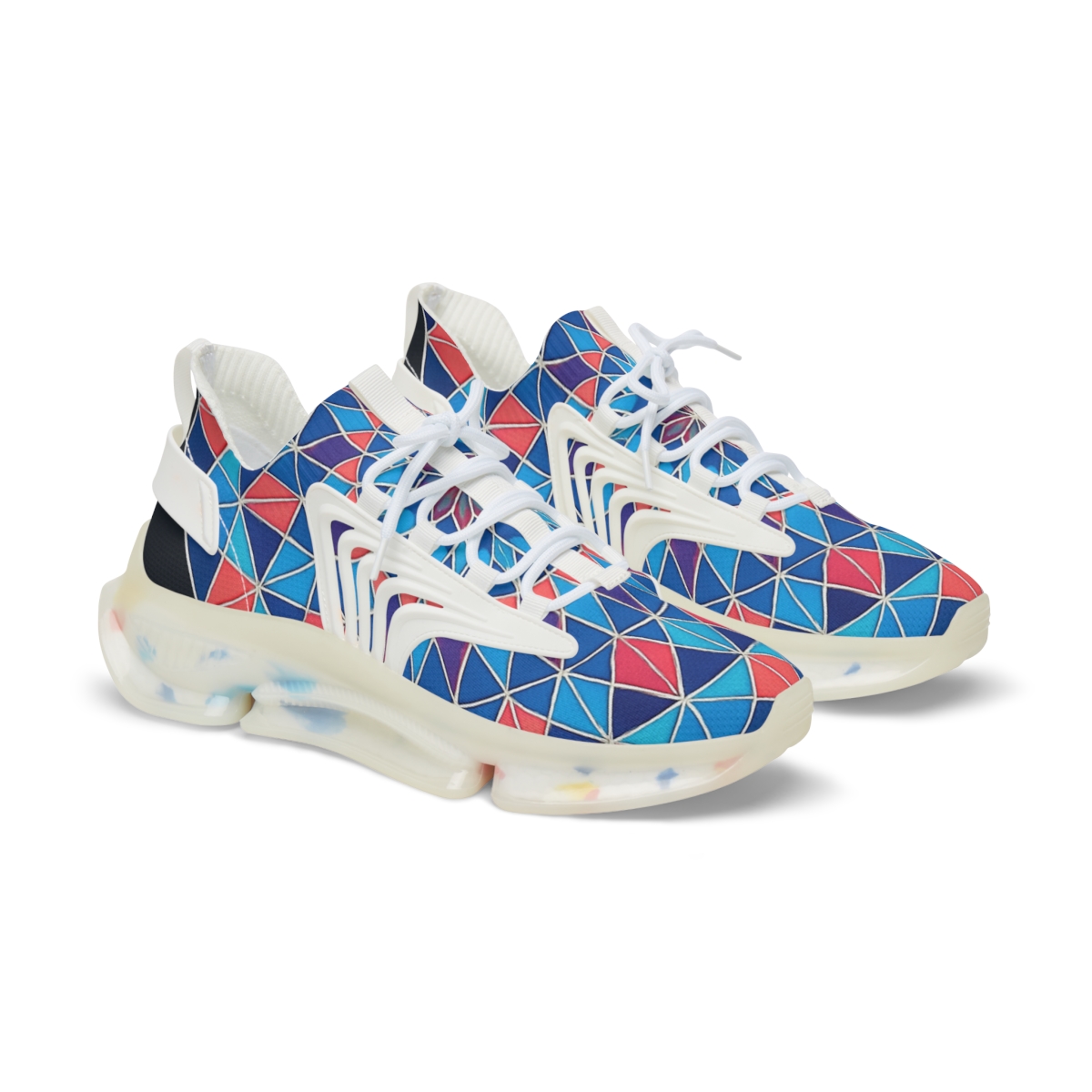 Prismatic Ring Mosaic stylish casual sneakers