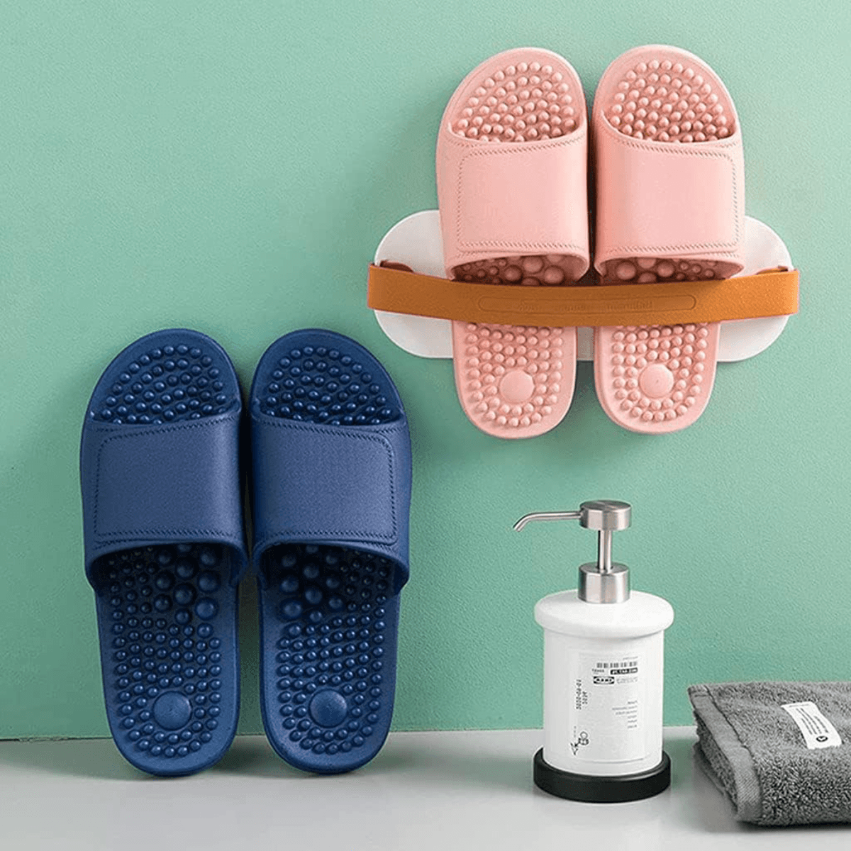 Memory Foam Acupressure Massage Slippers