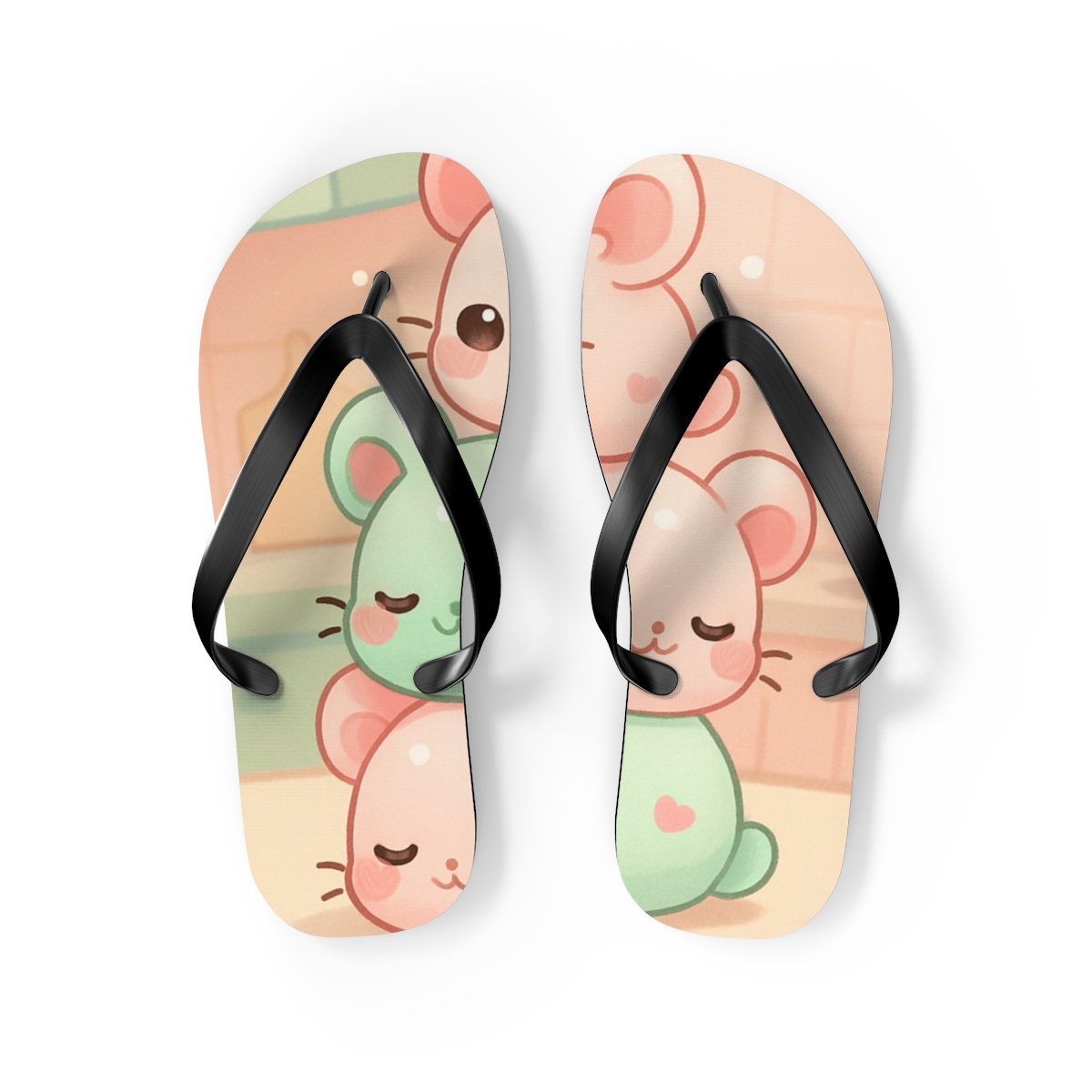 Pastel Pals Stroll Flip Flops