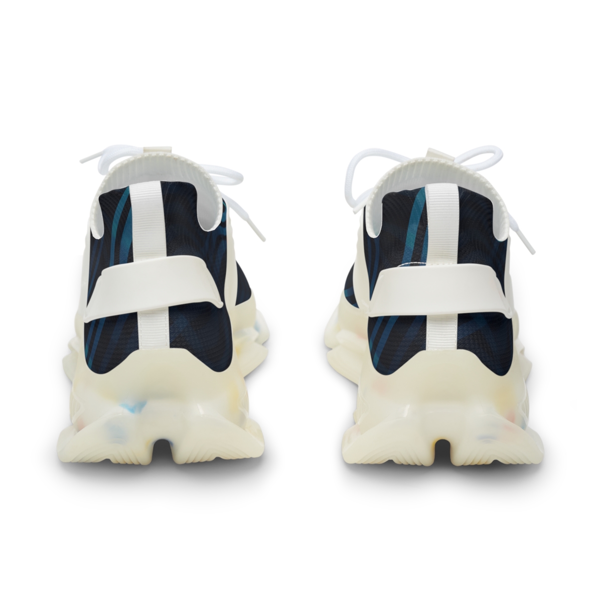 Moire Orbit Weave custom sneakers