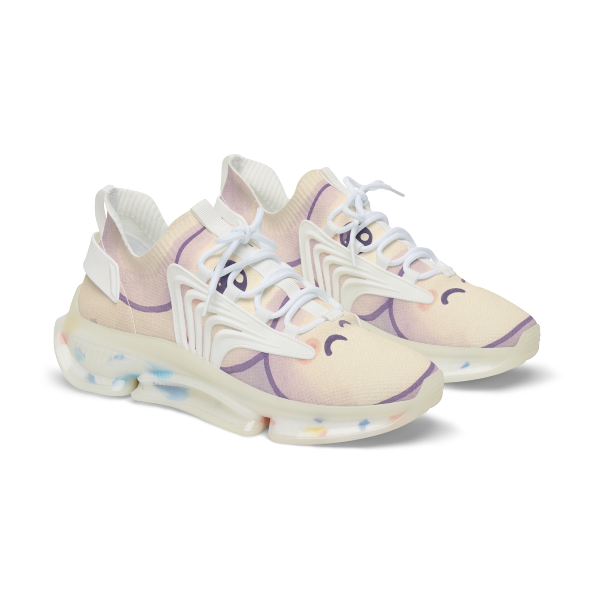 Mochi Moon Mates personalized athletic sneakers