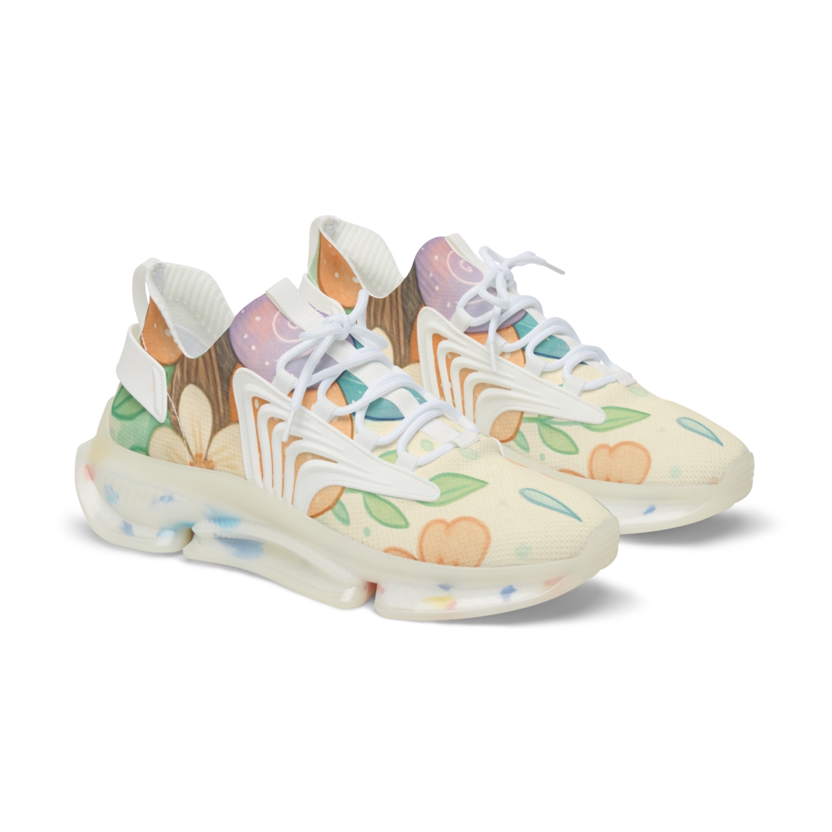 Spring Eggshell Nebula Bloom lifestyle sneakers