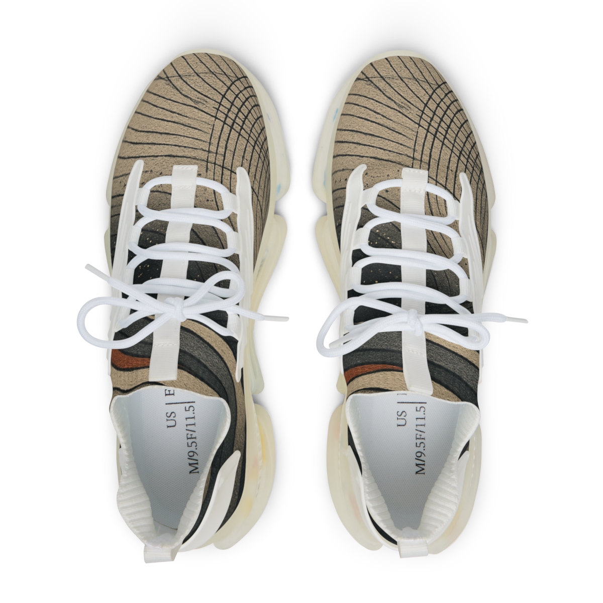 Tectonic Fold Wavefront Diagram premium sport sneakers