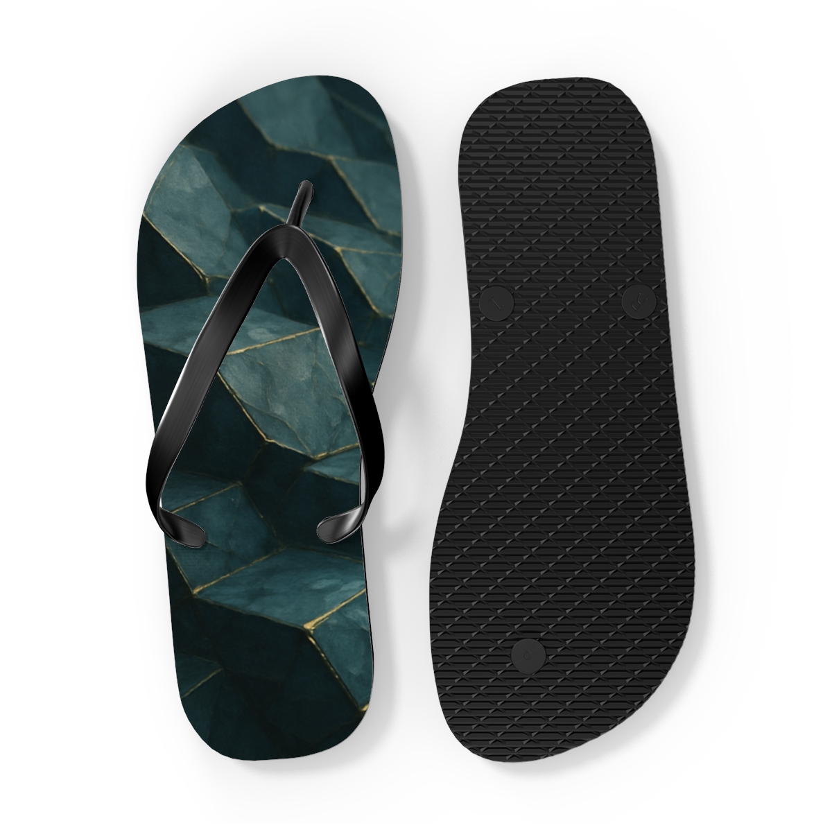 Mineral Facet Wavefront soft sole flip flops
