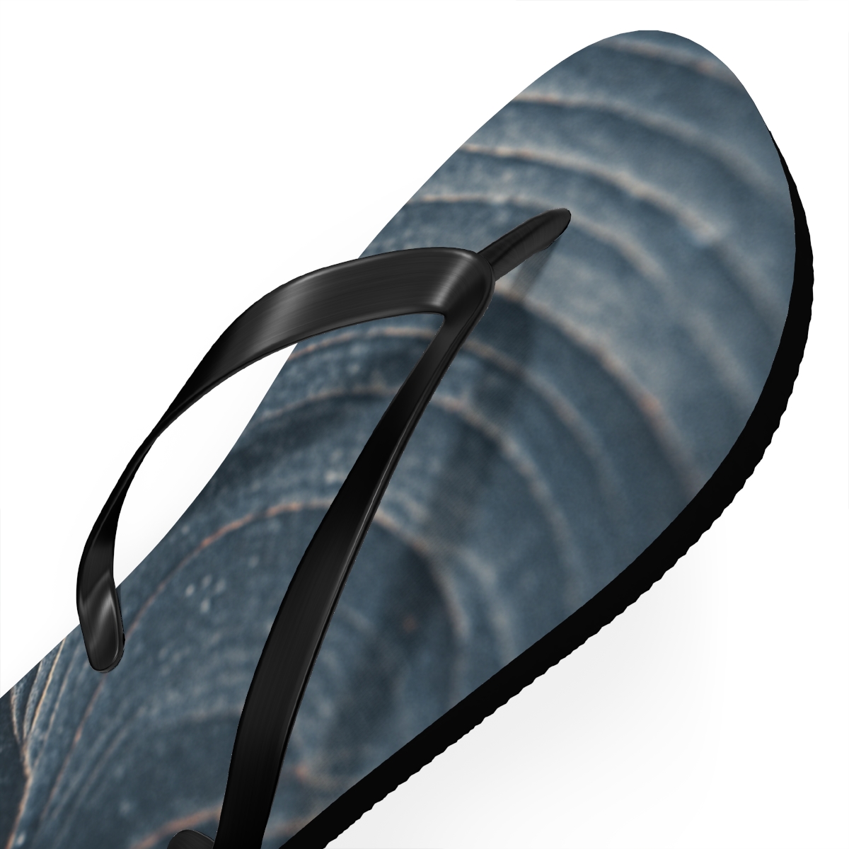 Mineral Facet Wavefront designer logo flip flops