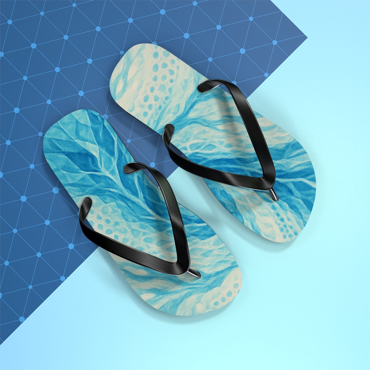 Crystal Tide Essence Flip Flops
