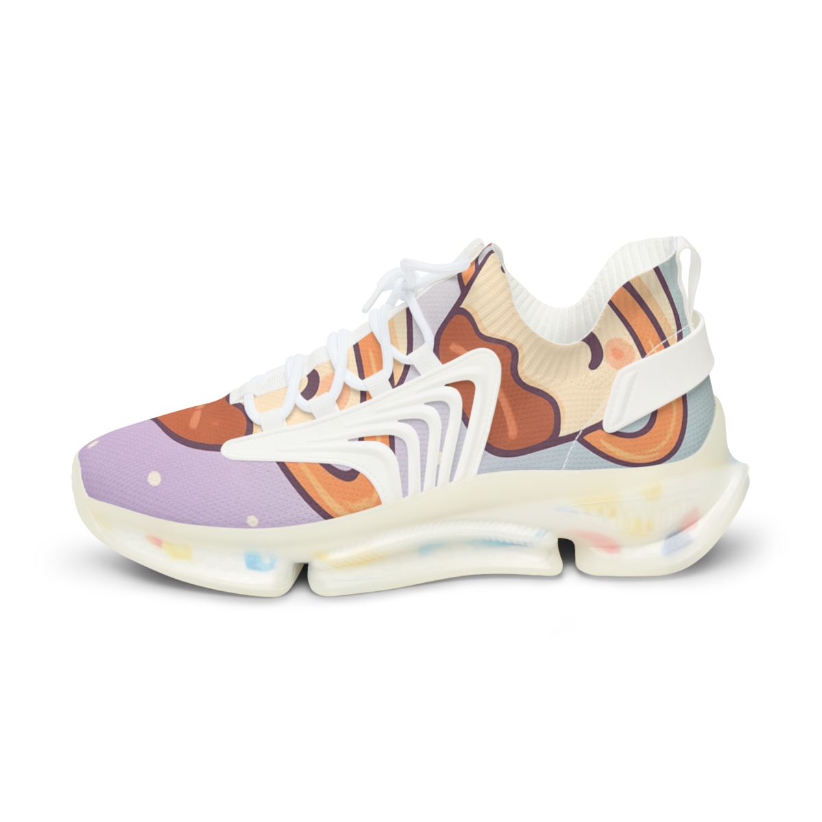 Pastel Planet Pudding Pals comfortable running sneakers
