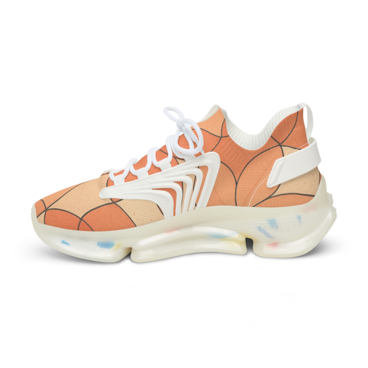 Camellia Tessellation Drift designer branded sneakers