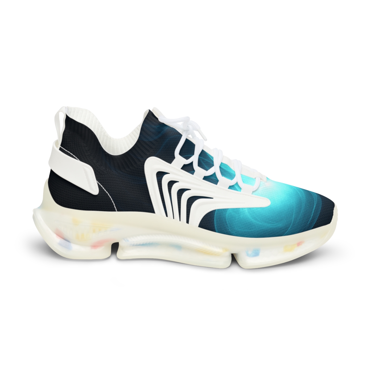 Luminescent Drift Of The Jellyfish personalized athletic sneakers