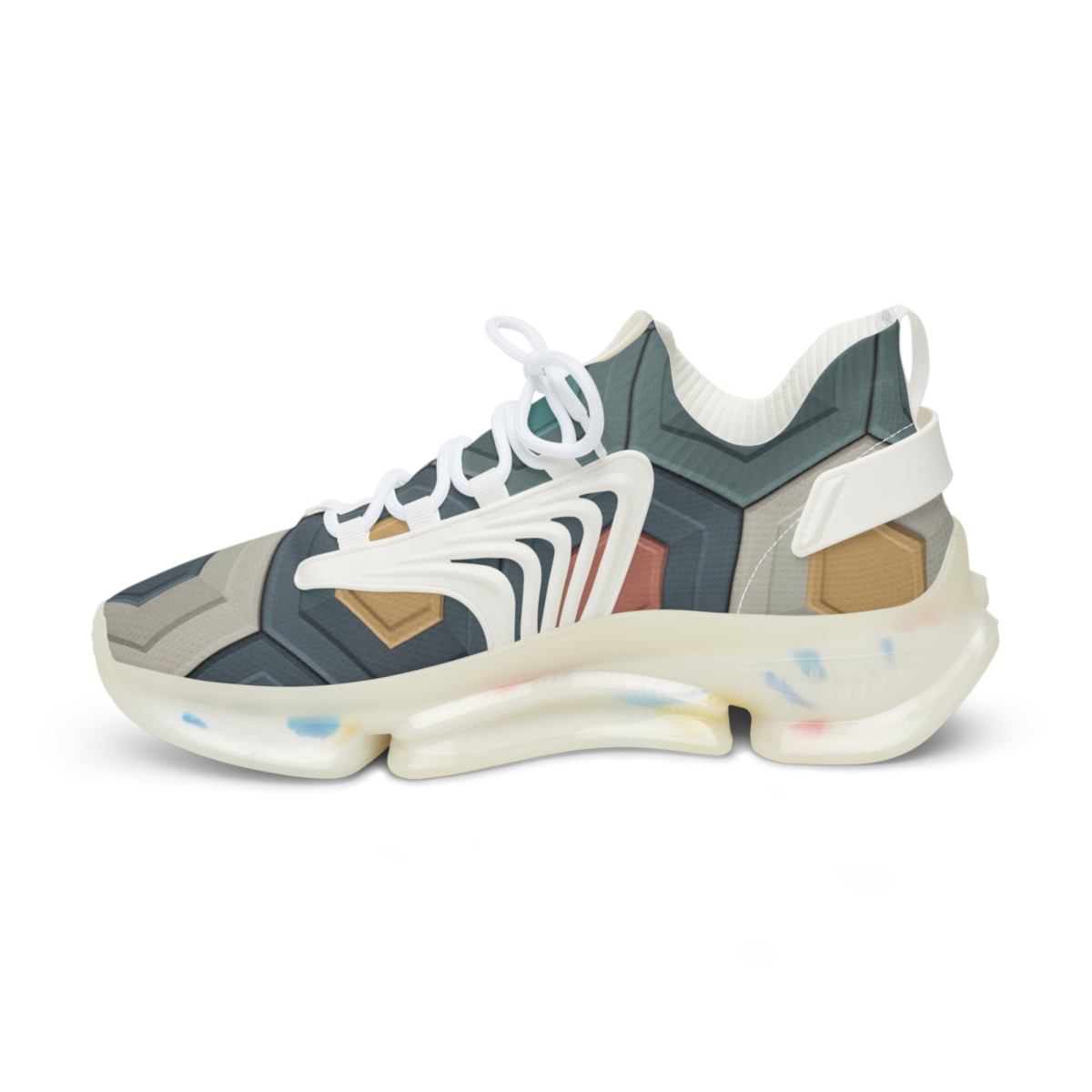 Hex Drift Microfacet Quilt premium sport sneakers