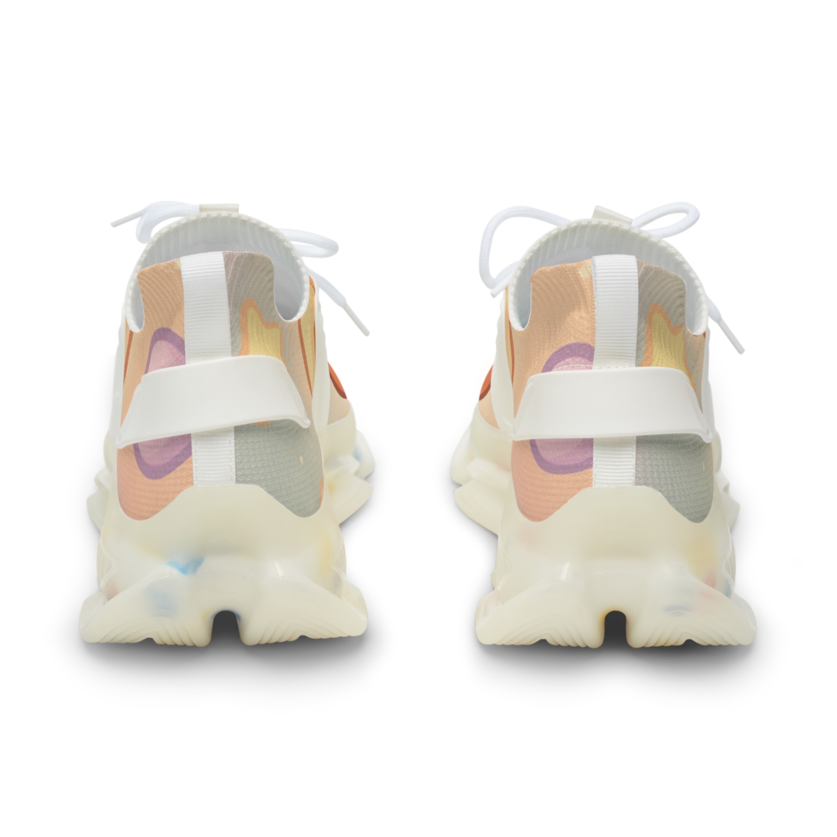 Pastel Planet Pudding Pals custom sneakers